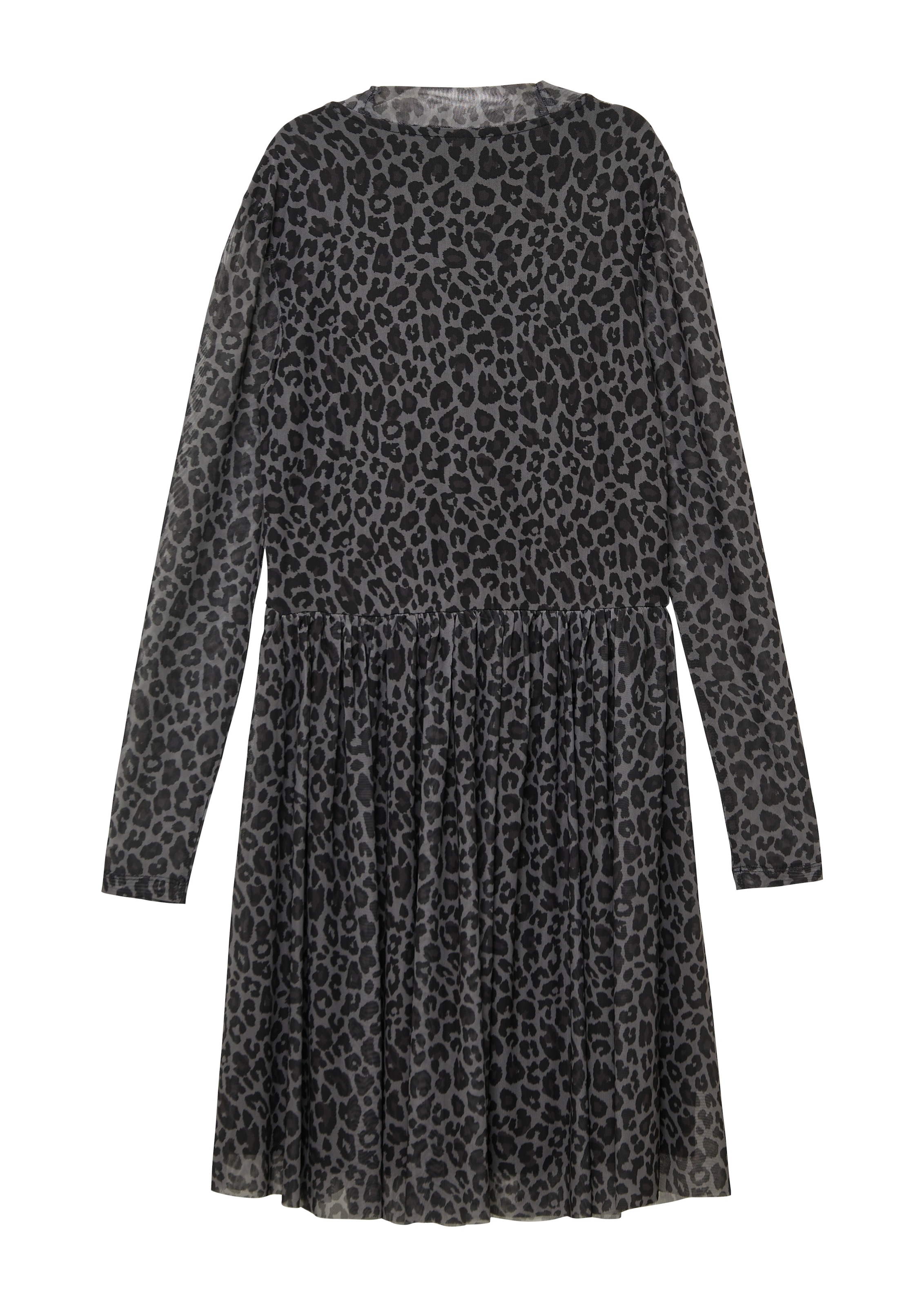 s.Oliver Junior Meshkleid, mit blickdichtem Futter und All-Over-Print, für Girls