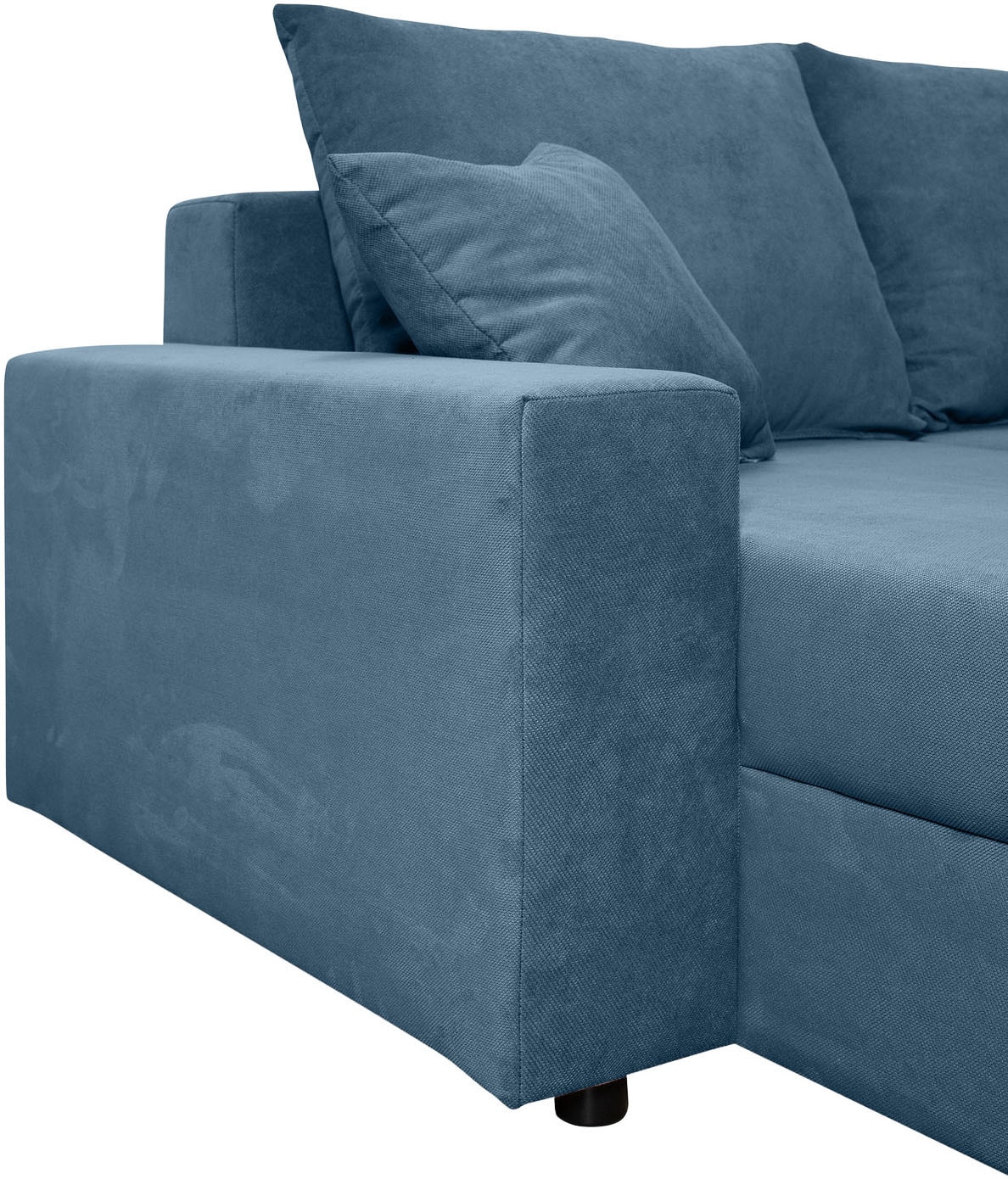 COLLECTION AB Wohnlandschaft »Pico U-Form« Wohnlandschaft,2 X Ottomane,Polyätherschaum Polsterung