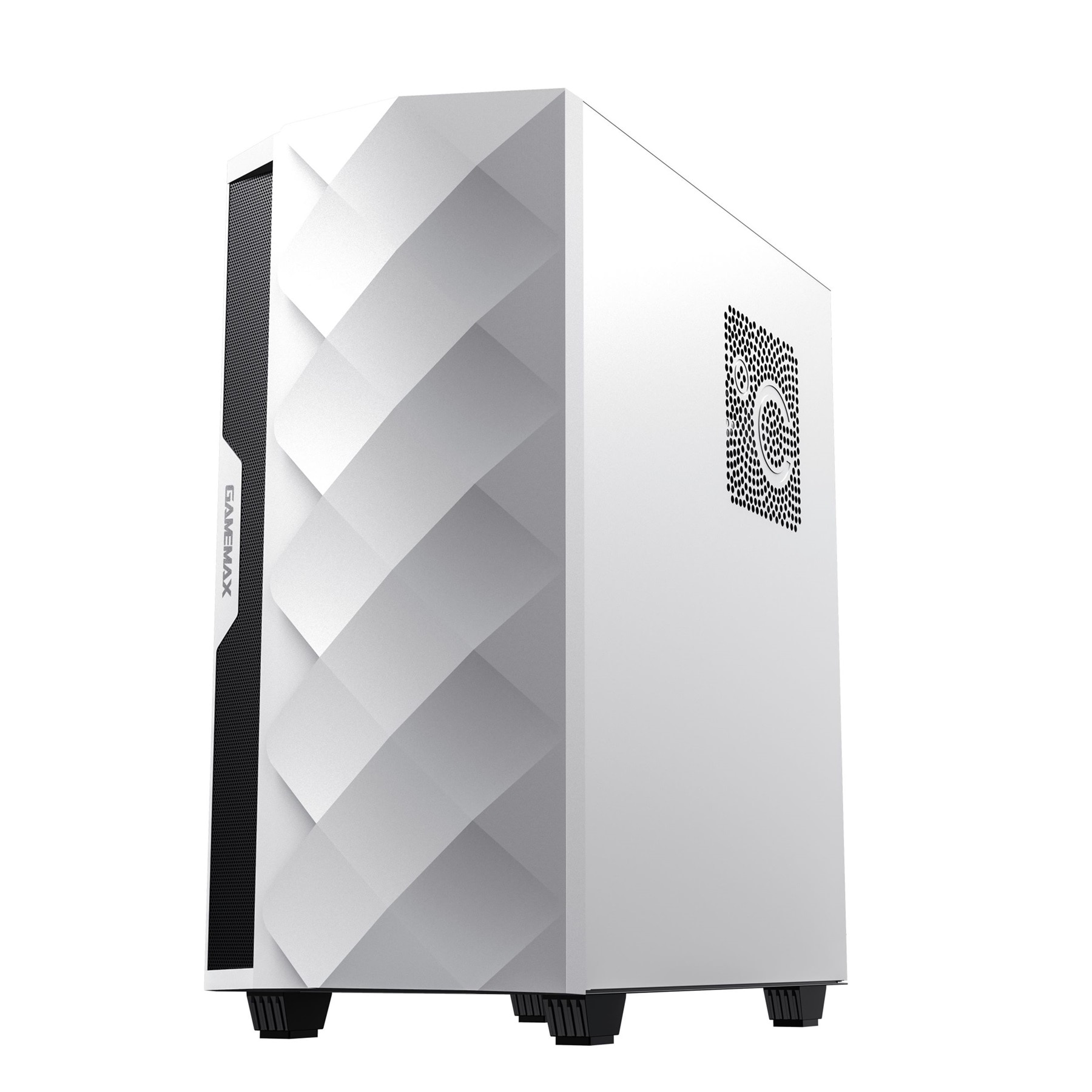 GAMEMAX Gaming-PC-Komplettsystem »GigaDeal Diamond WT SET2643«, (inkl. Maus & Tastatur), Windows 11 + Gigabyte GS32QC LED-Monitor Curved, 80 cm (32")