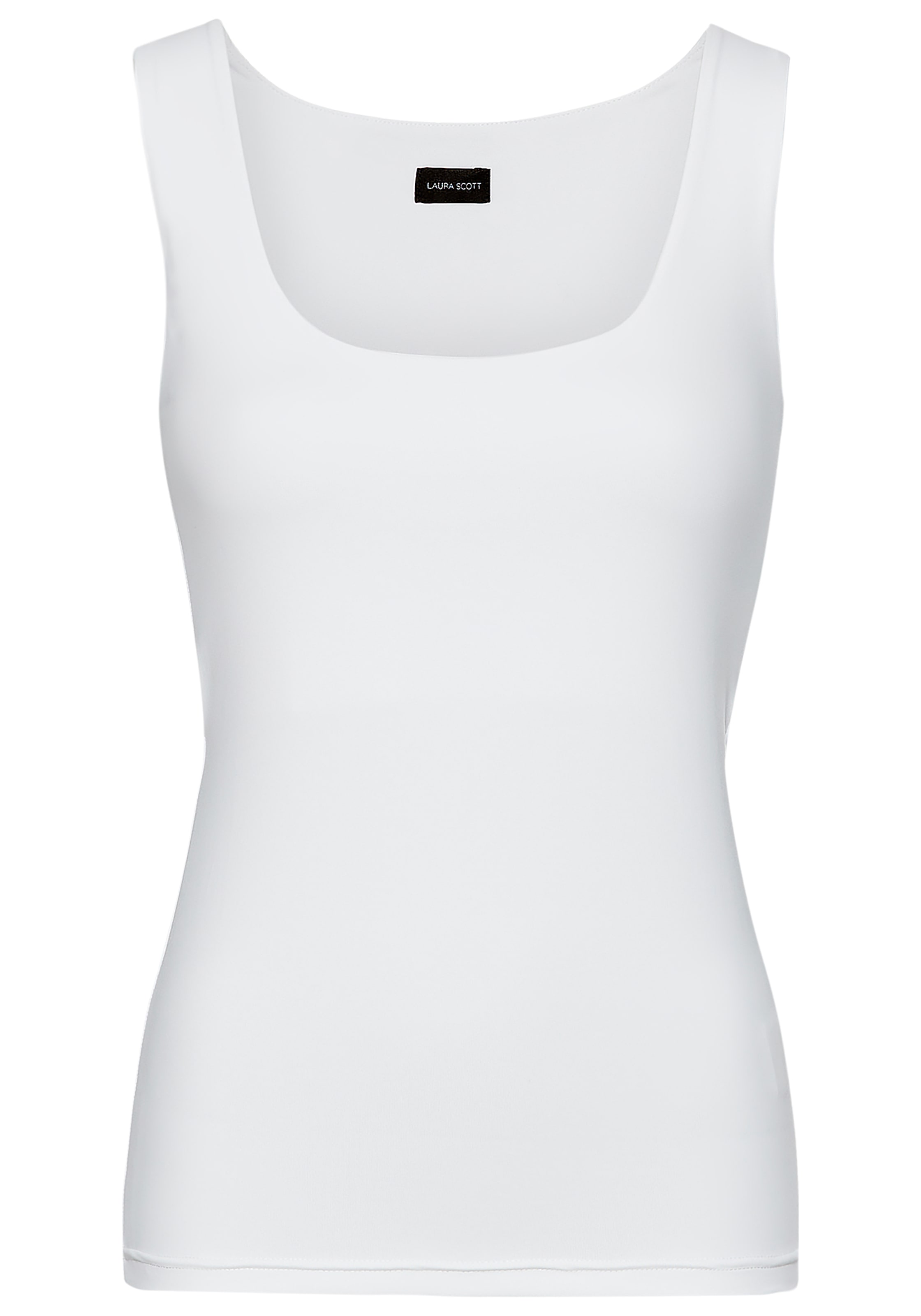Laura Scott Tanktop, mit modischem Karree-Ausschnitt - NEUE KOLLEKTION