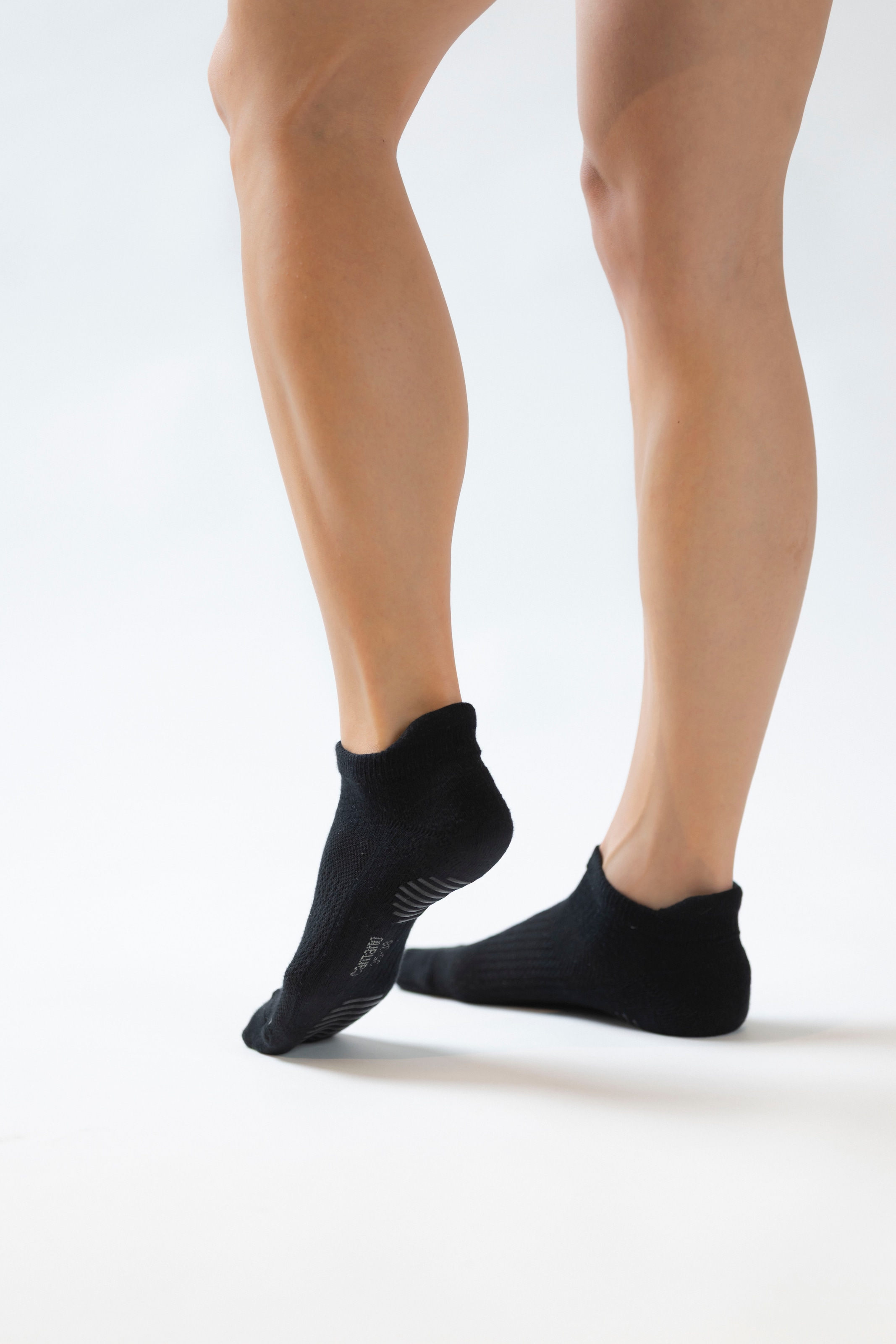 Camano Sneakersocken 3 Paar,  ABS-Print auf der Sohle