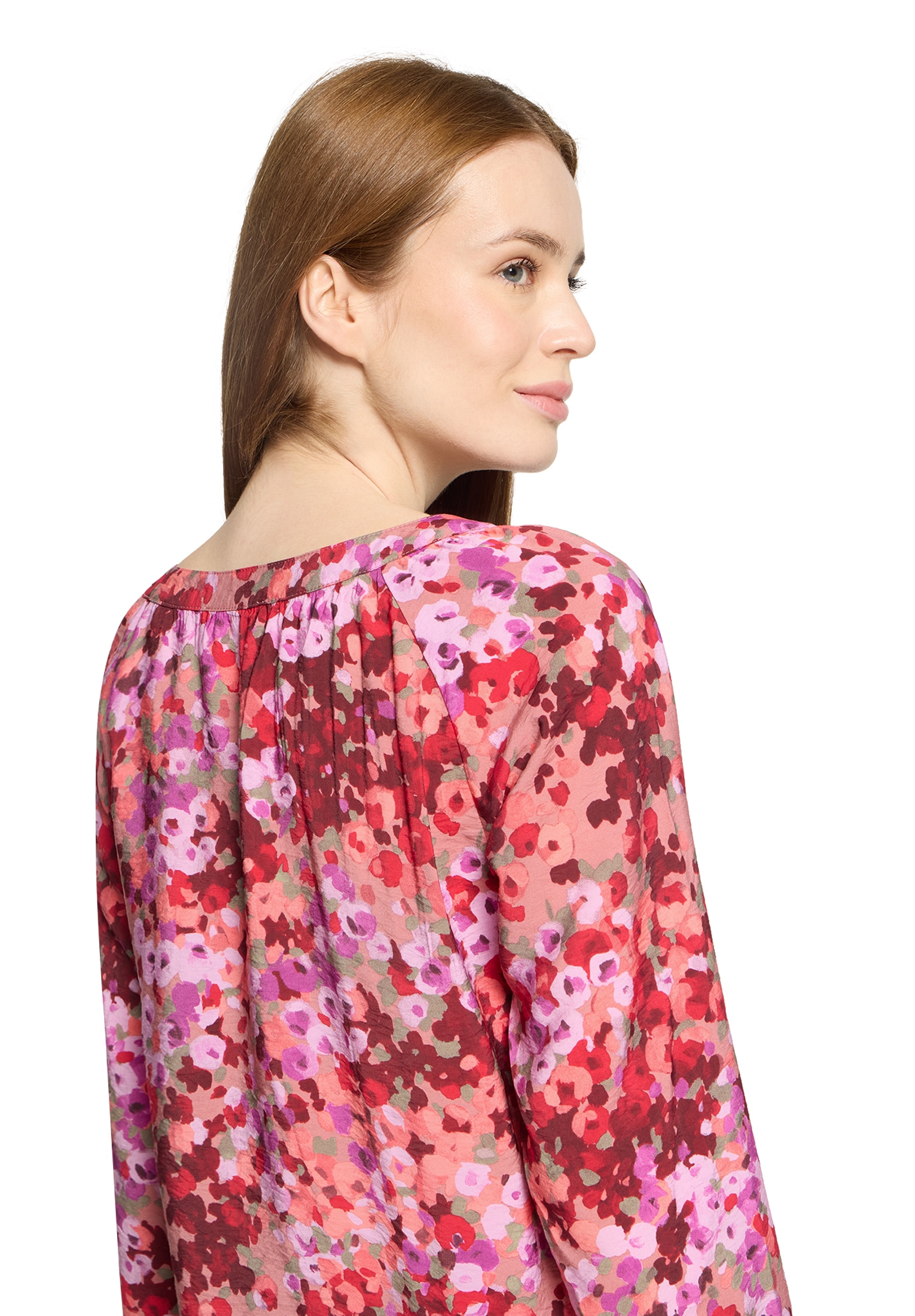Cartoon Klassische Bluse »Blusenshirt mit Raffung«