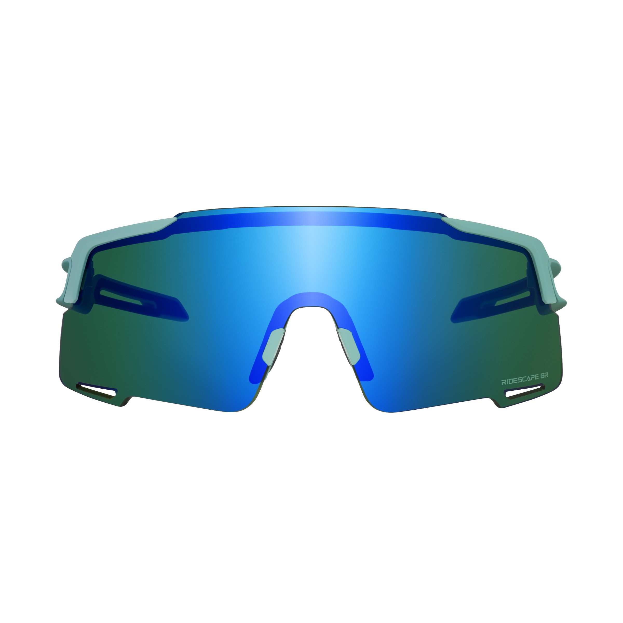 Shimano Fahrradbrille »Fahrrad- Sonnenbrille EQUINOX 5 Ridescape Gravel, Teal«