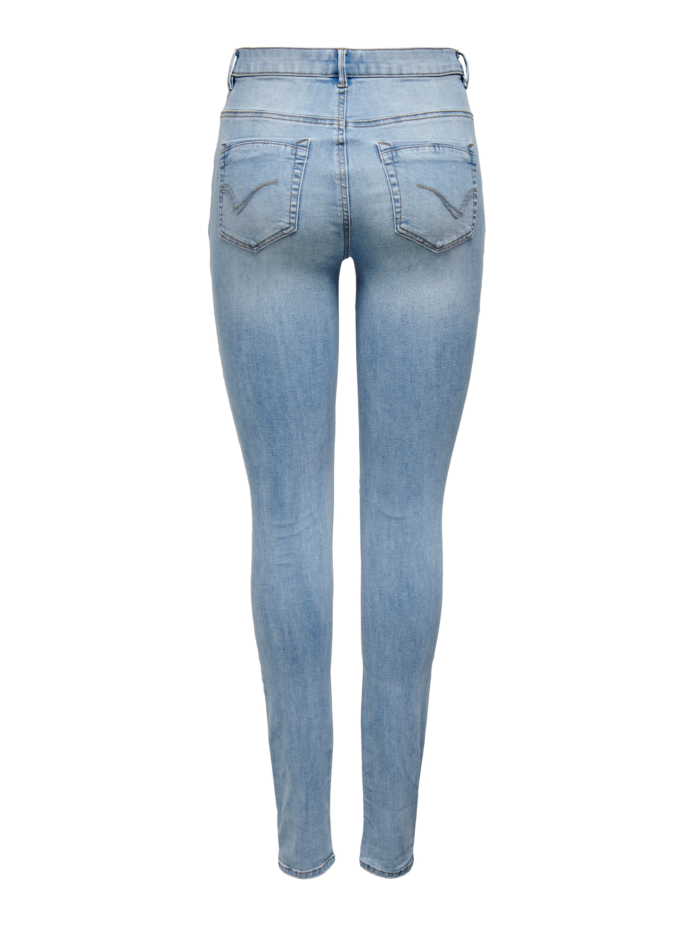ONLY Skinny-fit-Jeans »ONLPAOLA – Extra-eng geschnittene Jeans mit figurformender Silhouette« skinny fit, modisch, Denim, Baumwollmischung