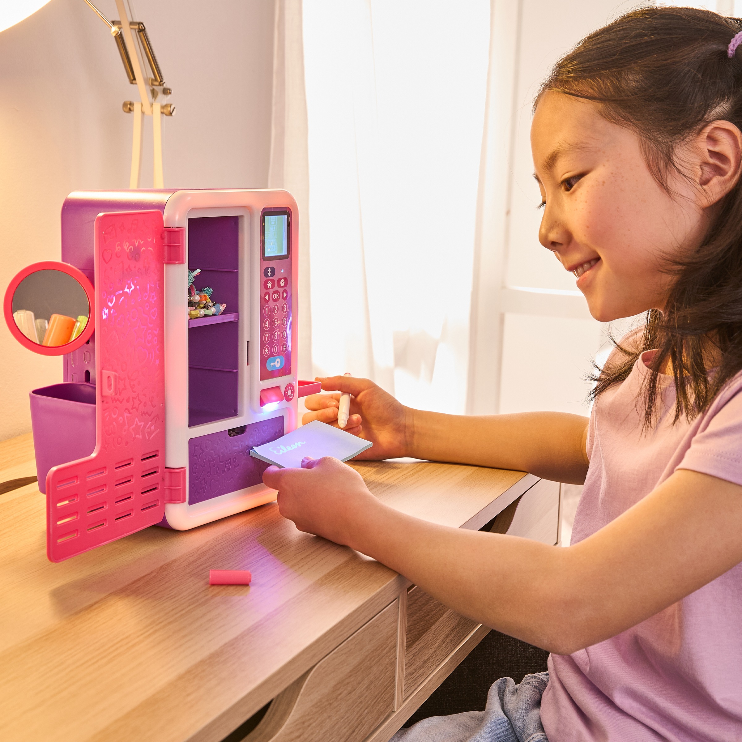 Vtech® Elektronisches Tagebuch »KidiSecrets Traumtresor Deluxe« mit leuchtendem Rahmen