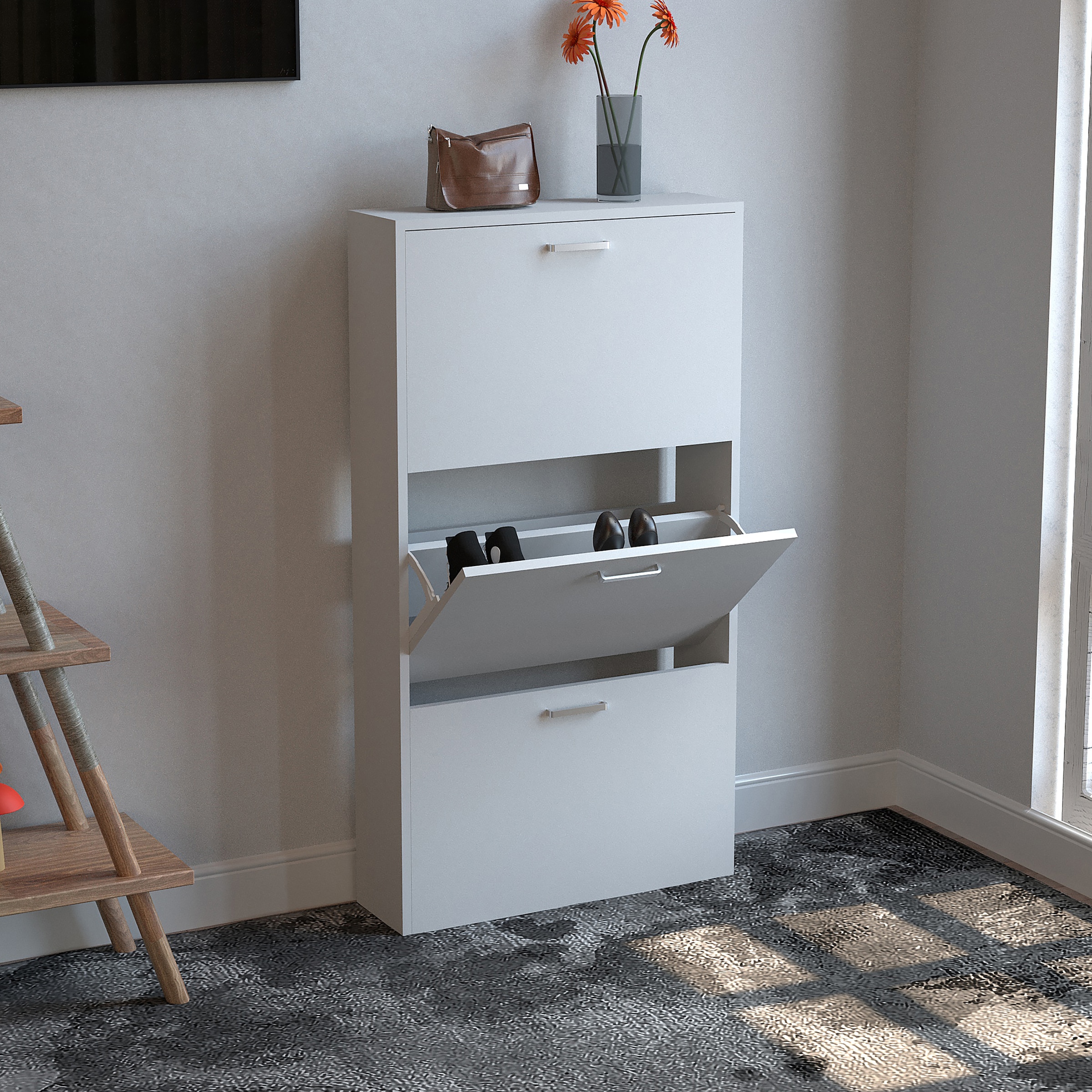 VCM Schuhschrank »Holz Regal Schuhschrank Schuhkipper Sulos M«