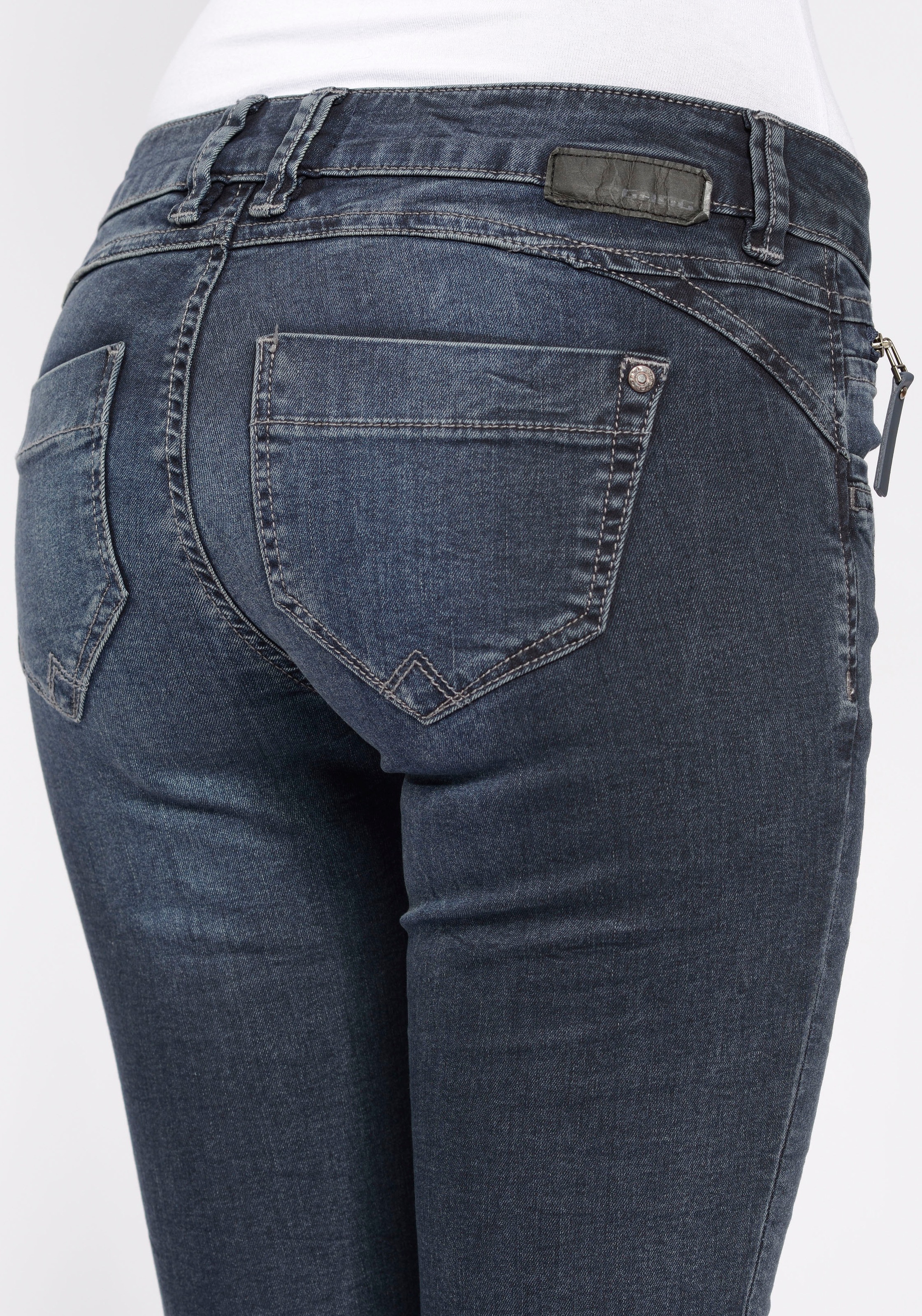 GANG Skinny-fit-Jeans »94Nikita«, mit Zipper-Detail der Coinpocket bei OTTOversand an