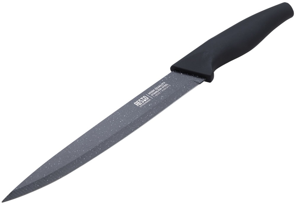 RESTO Kitchenware Messer-Set »Leo, Edelstahlmesser 4-teilig in Magnet-Geschenkbox« Kochmesser, Tranchiermesser, Universalmesser, Gemüsemesser