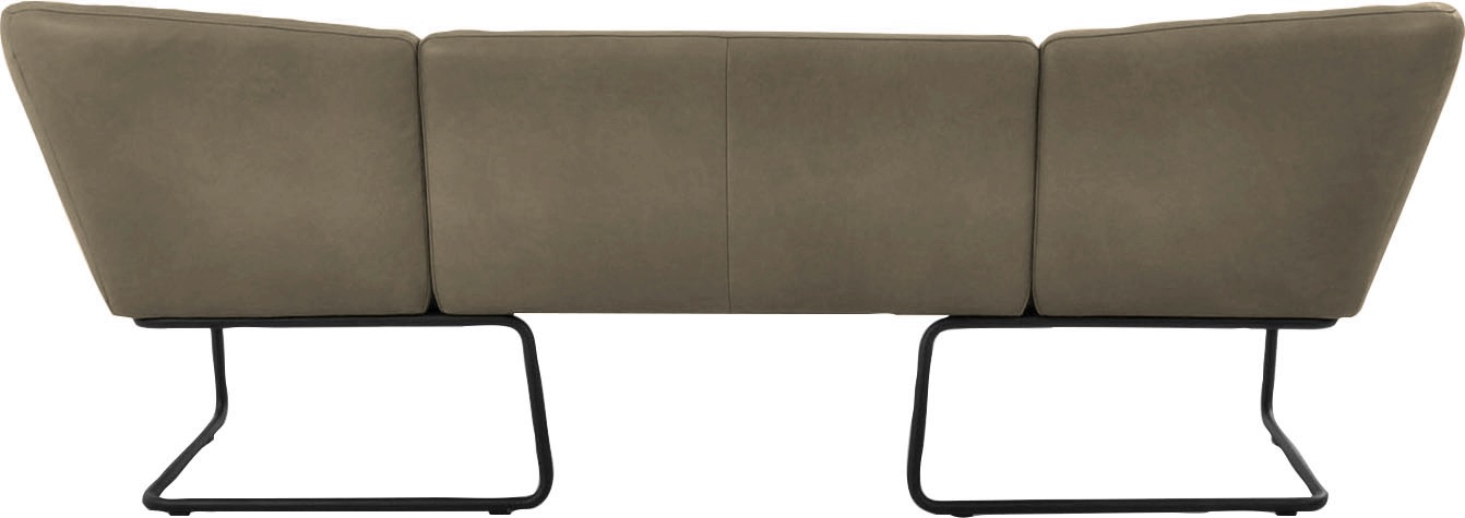 K+W Komfort & Wohnen Polsterbank »Mikkado Tube«, in abgerundeter Form, Rundrohrkufe lang, in 2 Breiten 192 oder 242 cm