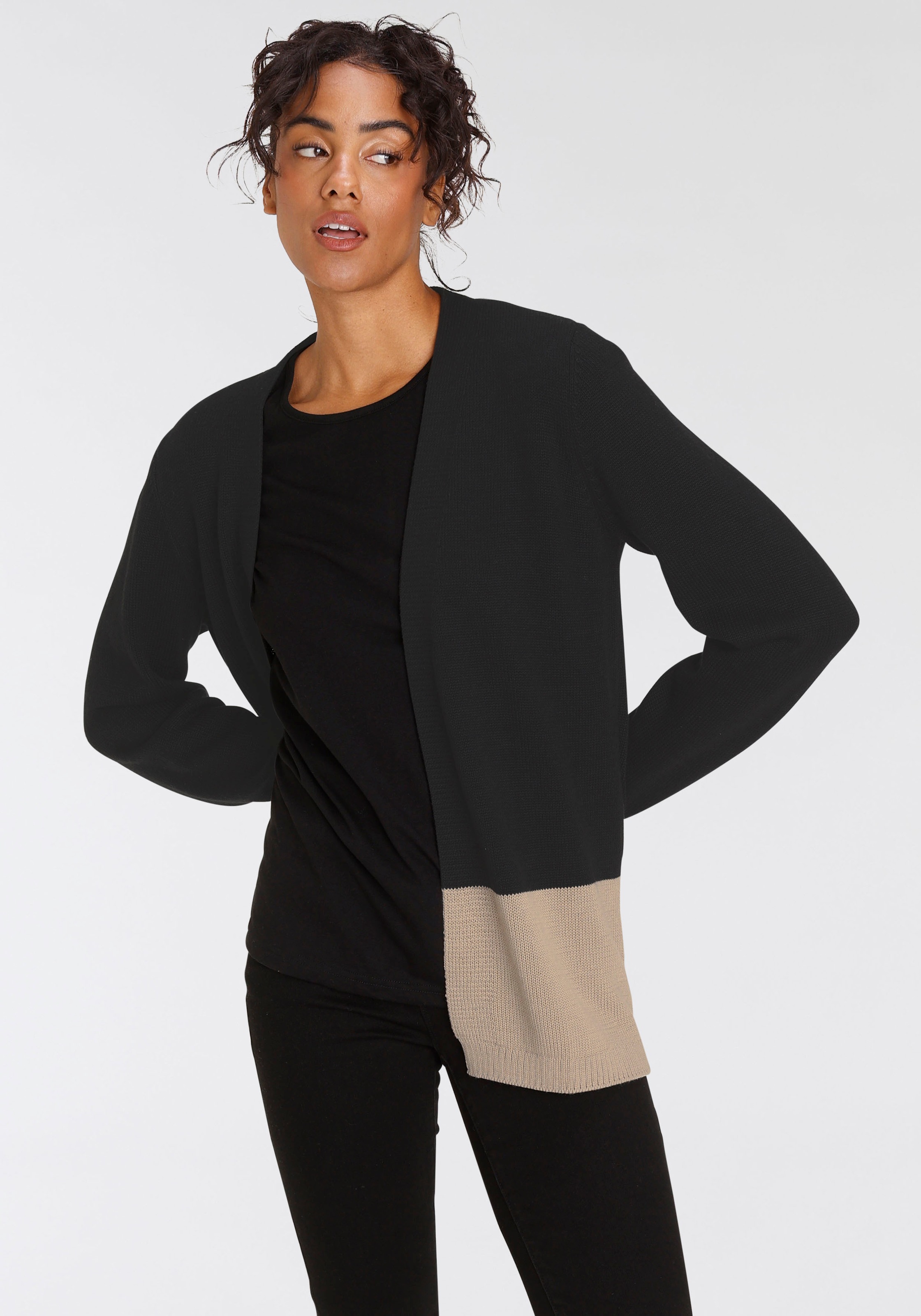 Boysen's Cardigan, zweifarbig  NEUE  KOLLEKTION kaufen