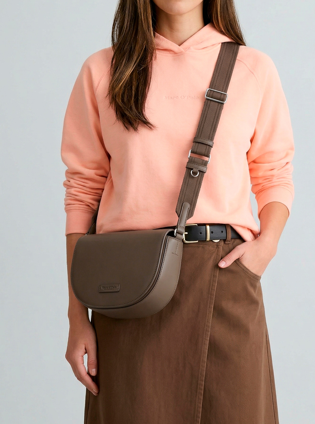 Marc O'Polo Accessories Umhängetasche »Vika« Schultertasche mit verstellbarem Umhängeriemen