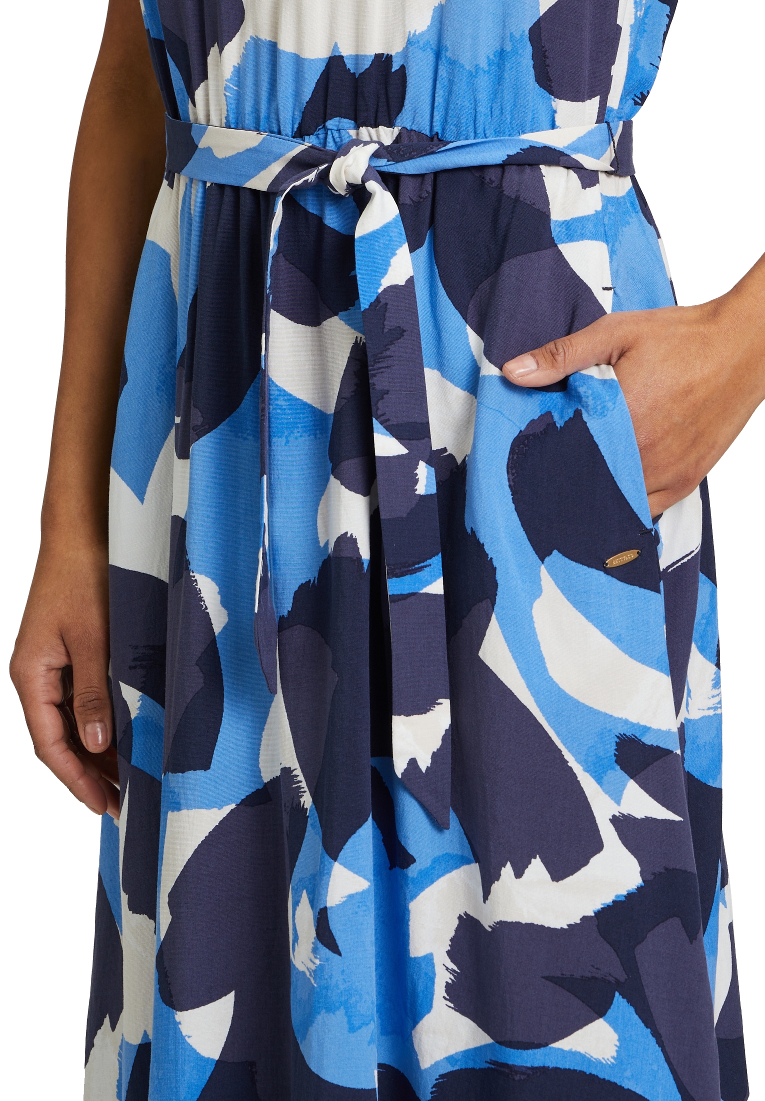 Betty&Co Sommerkleid »Sommerkleid mit Bindegürtel«