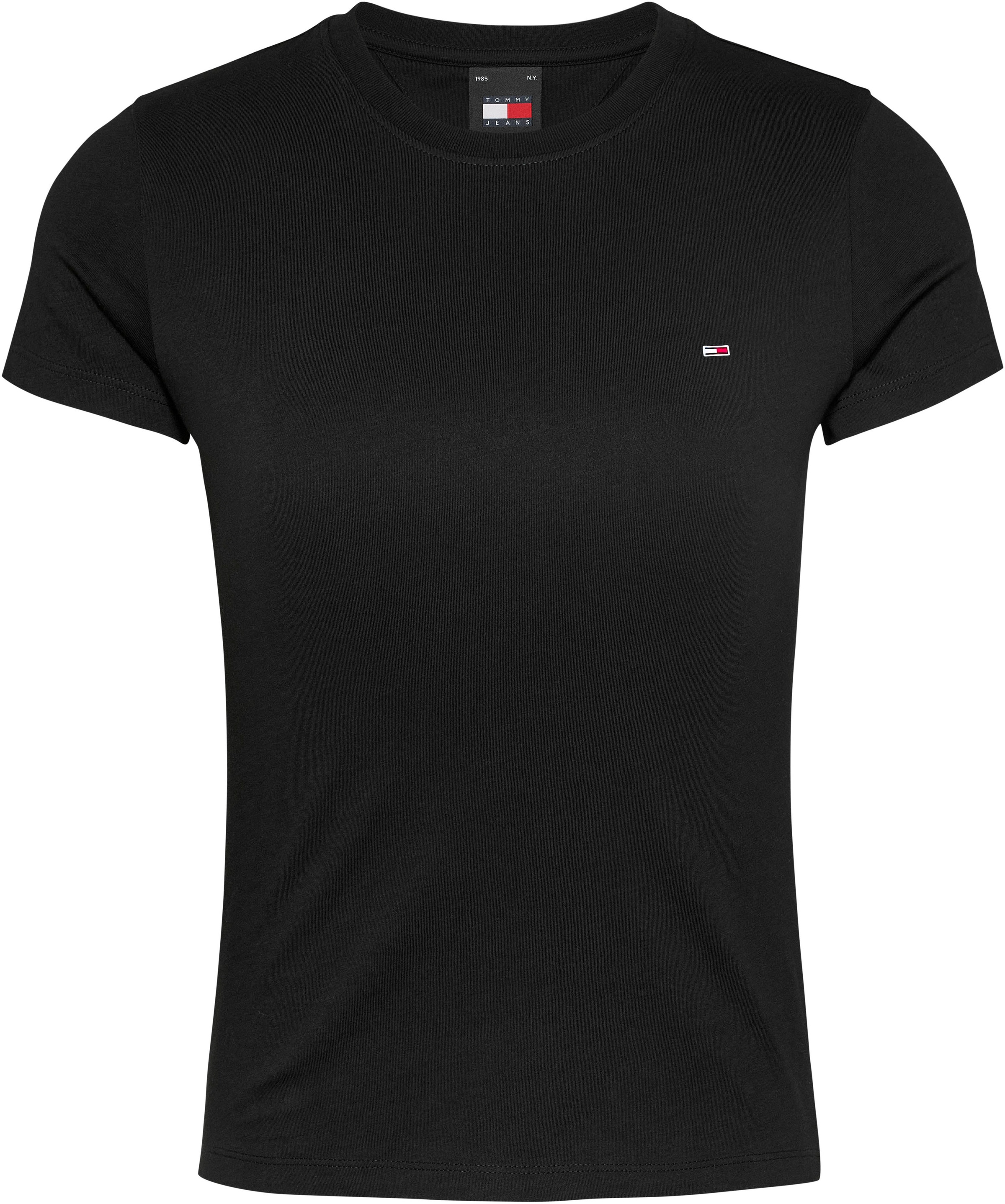 Tommy Jeans T-Shirt »Tjw 2Pack Slim Linear Tee«, (Packung, 2er-Pack), mit Logoschriftzug, in Unifarbe