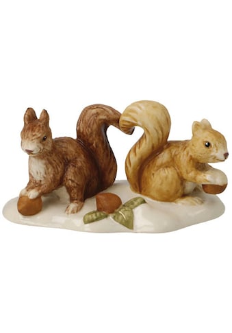 Weihnachtsfigur »Tierfigur - Eichhörnchen auf Futtersuche, Höhe ca. 4 cm«
