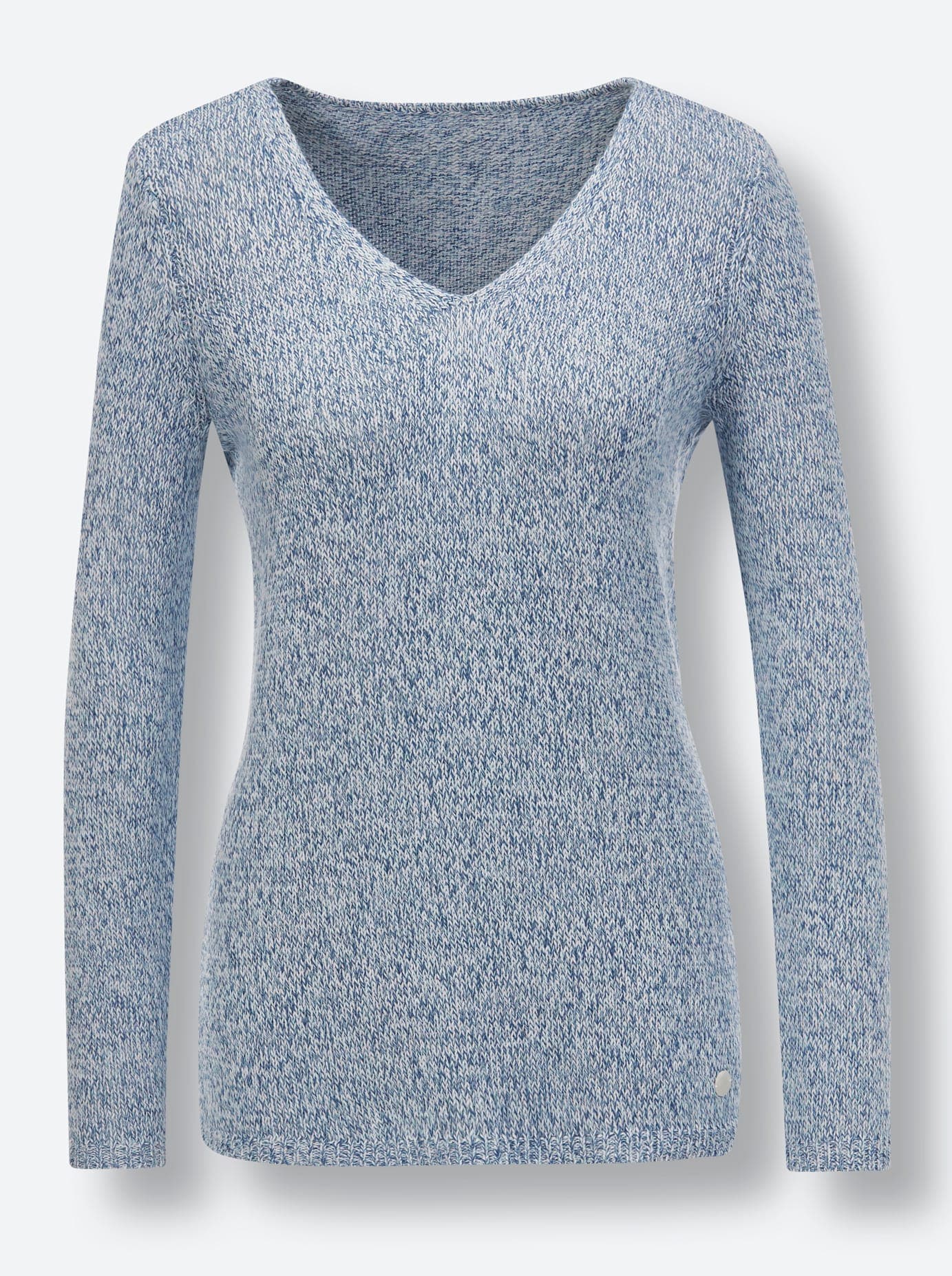 CREATION L PREMIUM Strickpullover »Leinen-Baumwoll-Pullover«