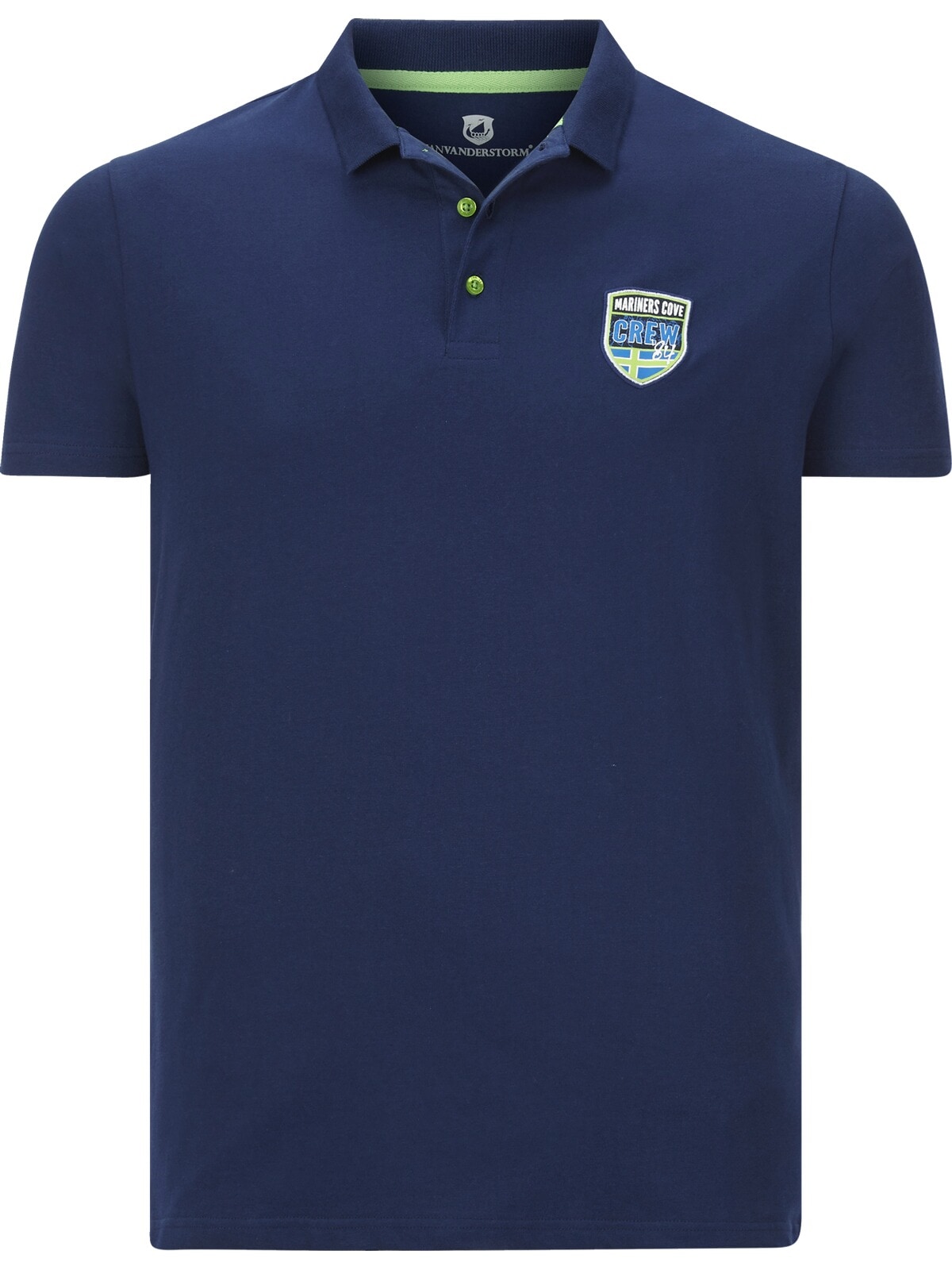 Jan Vanderstorm Poloshirt »Poloshirt OLDRIK«, (1 tlg.), mit klassischem Kentkragen