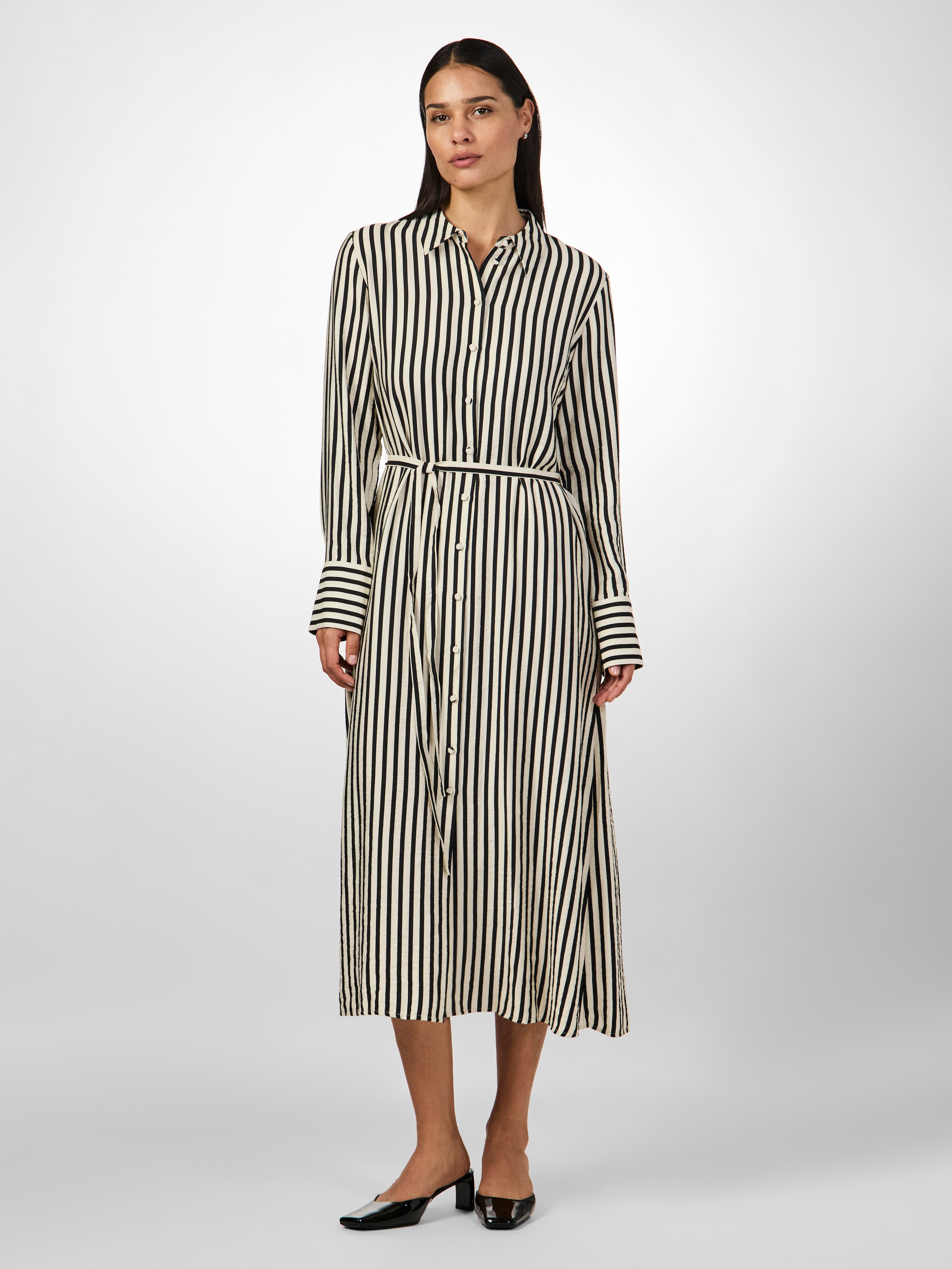 Y.A.S Hemdblusenkleid »YASKAYA LS LONG SHIRT DRESS S. NOOS« Sommerkleid,