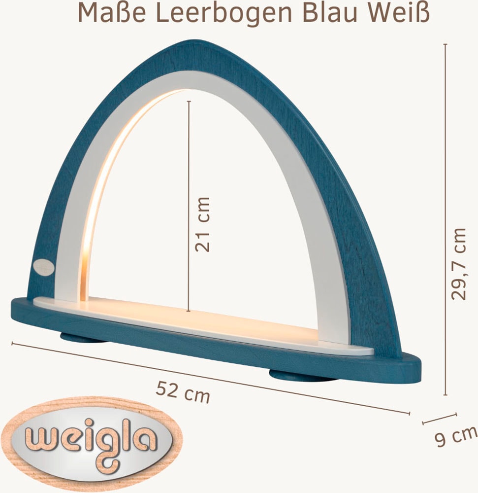 Weigla LED Schwibbogen »Weihnachtsdeko«, Leerbogen zum Selbstbestücken