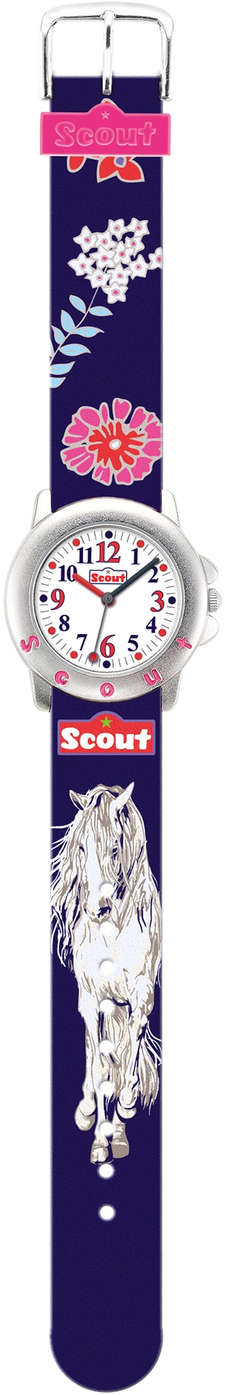 Scout Quarzuhr »Star Kids, 280393006, Pferdeuhr«, mit Pferdemotiv, ideal auch als Geschenk