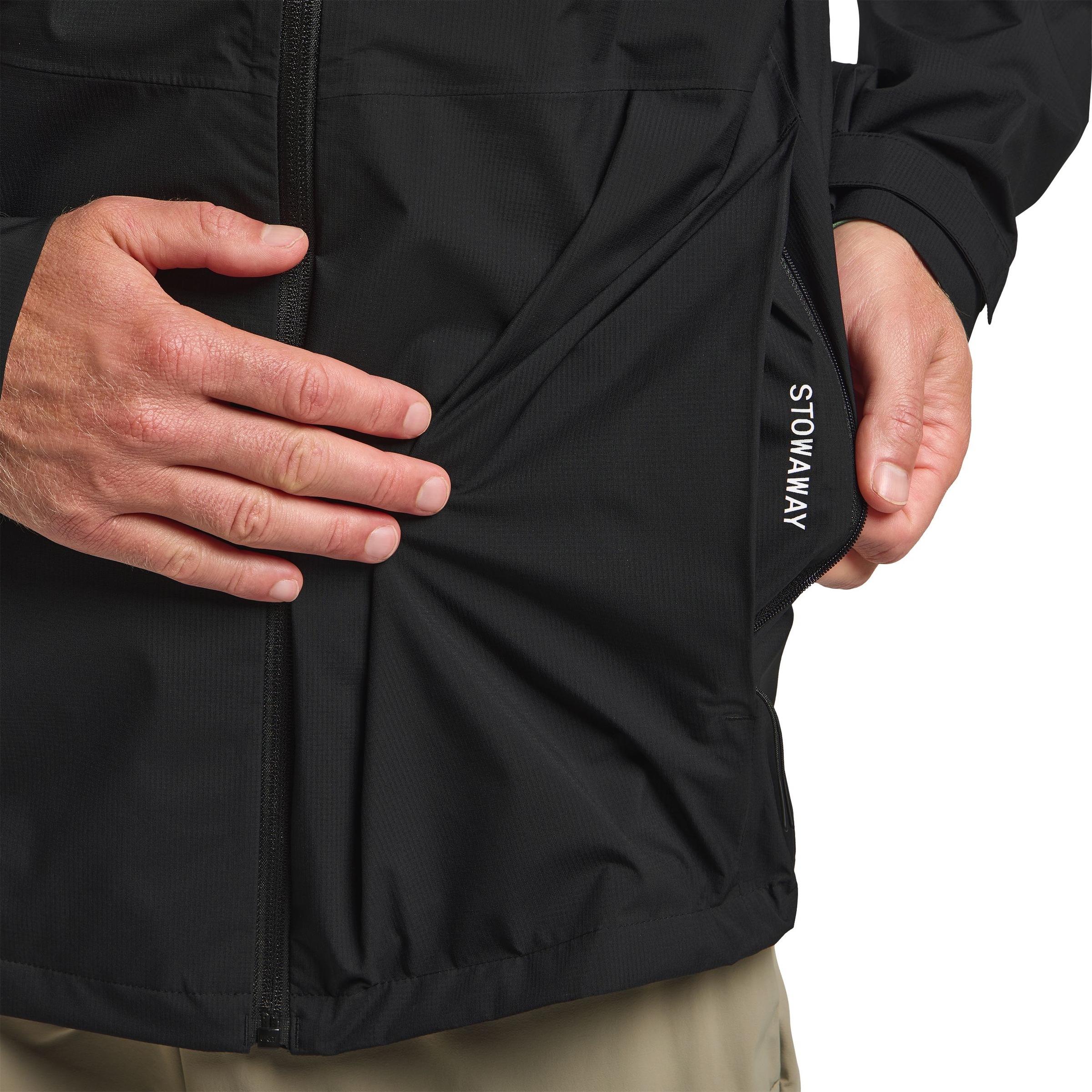 Jack Wolfskin Outdoorjacke »PRELIGHT 2.5L LT JKT M«, mit Kapuze