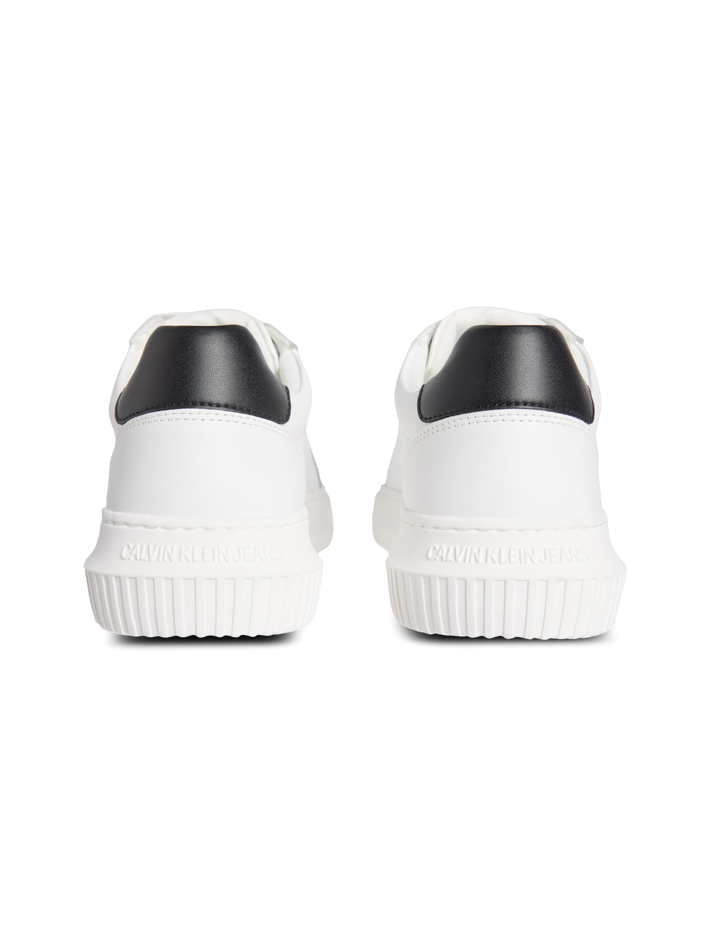 Calvin Klein Jeans Sneaker »CHUNKY CUPSOLE MONO LTH«, Schnürschuh, Halbschuh, Freizeitsneaker mit seitlichem Logo
