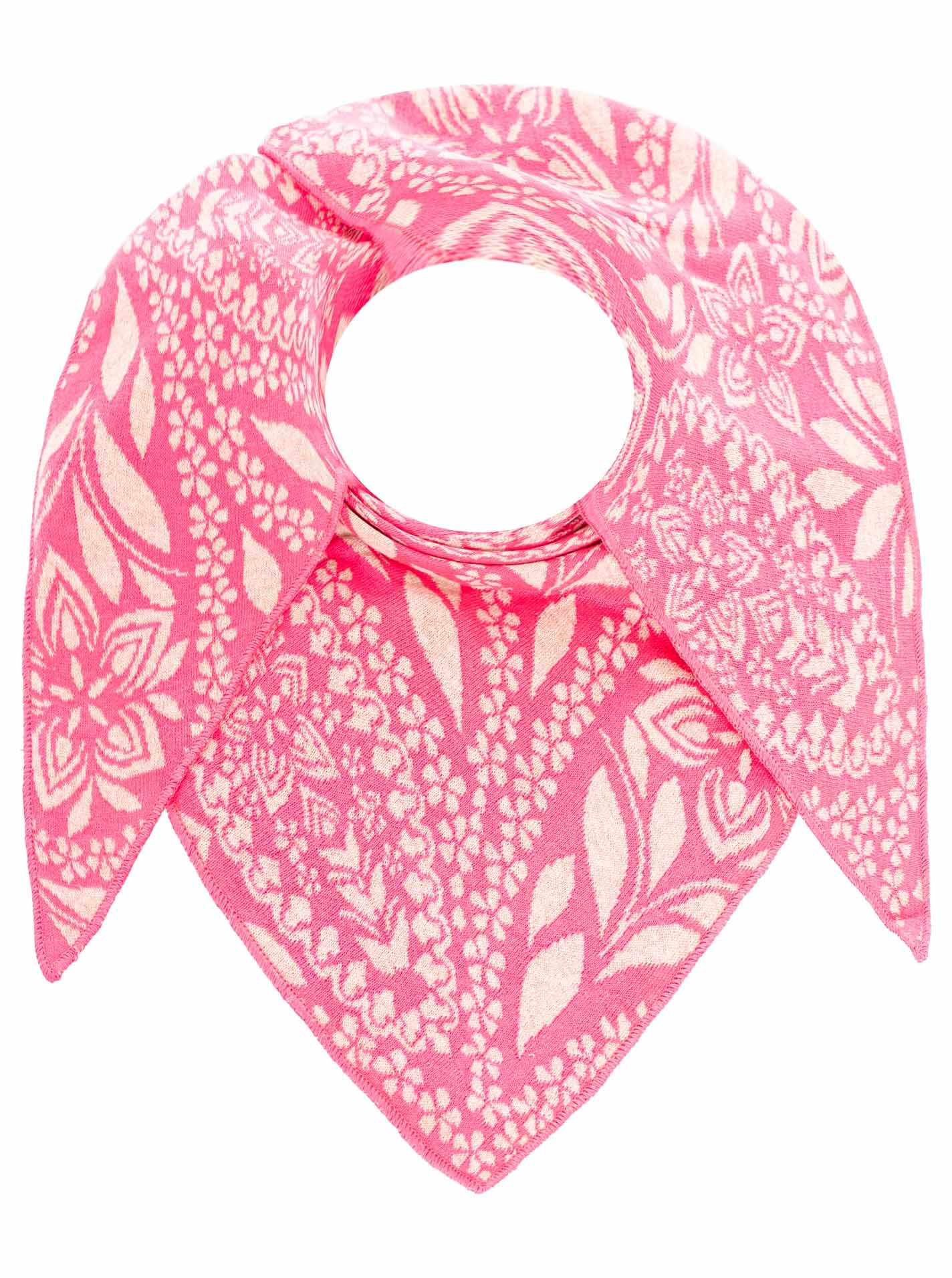 Zwillingsherz Dreieckstuch »"Paisley Blätter"« blumiges Muster, tolles Accessoire, vielseitig tragbar