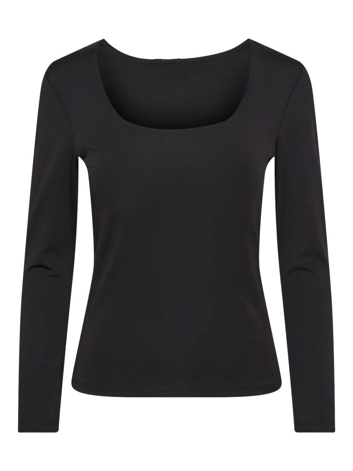 pieces Langarmshirt »PCNEJA LS REVERSIBLE TOP NOOS EXP BC«, 2 in 1 umkehrbar 2 Ausschnittvarianten