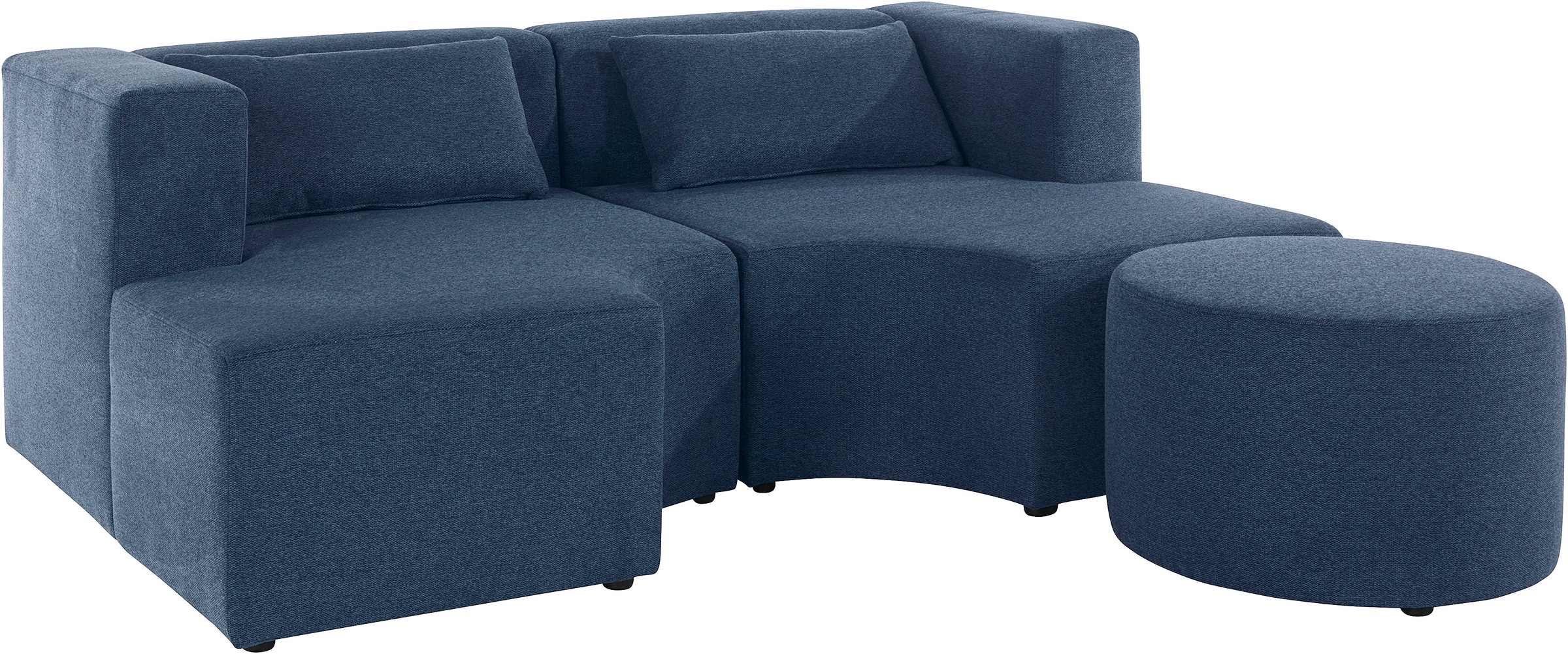 Leonique Sofa »Alexane«, zusammengesetzt aus Modulen, in vielen Bezugsqualitäten und Farben.