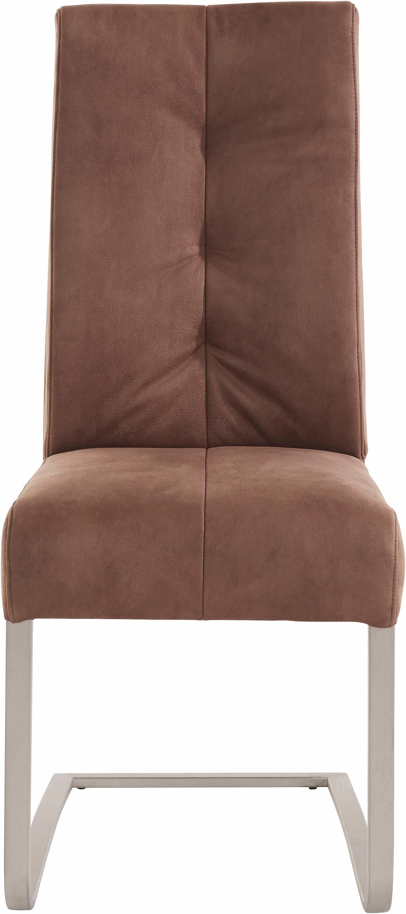 MCA furniture Esszimmerstuhl »Salva Schwingstuhl 1« (Set) 2 Stk.mit Tonnentaschenfederkern, belastbar bis max. 120 kg