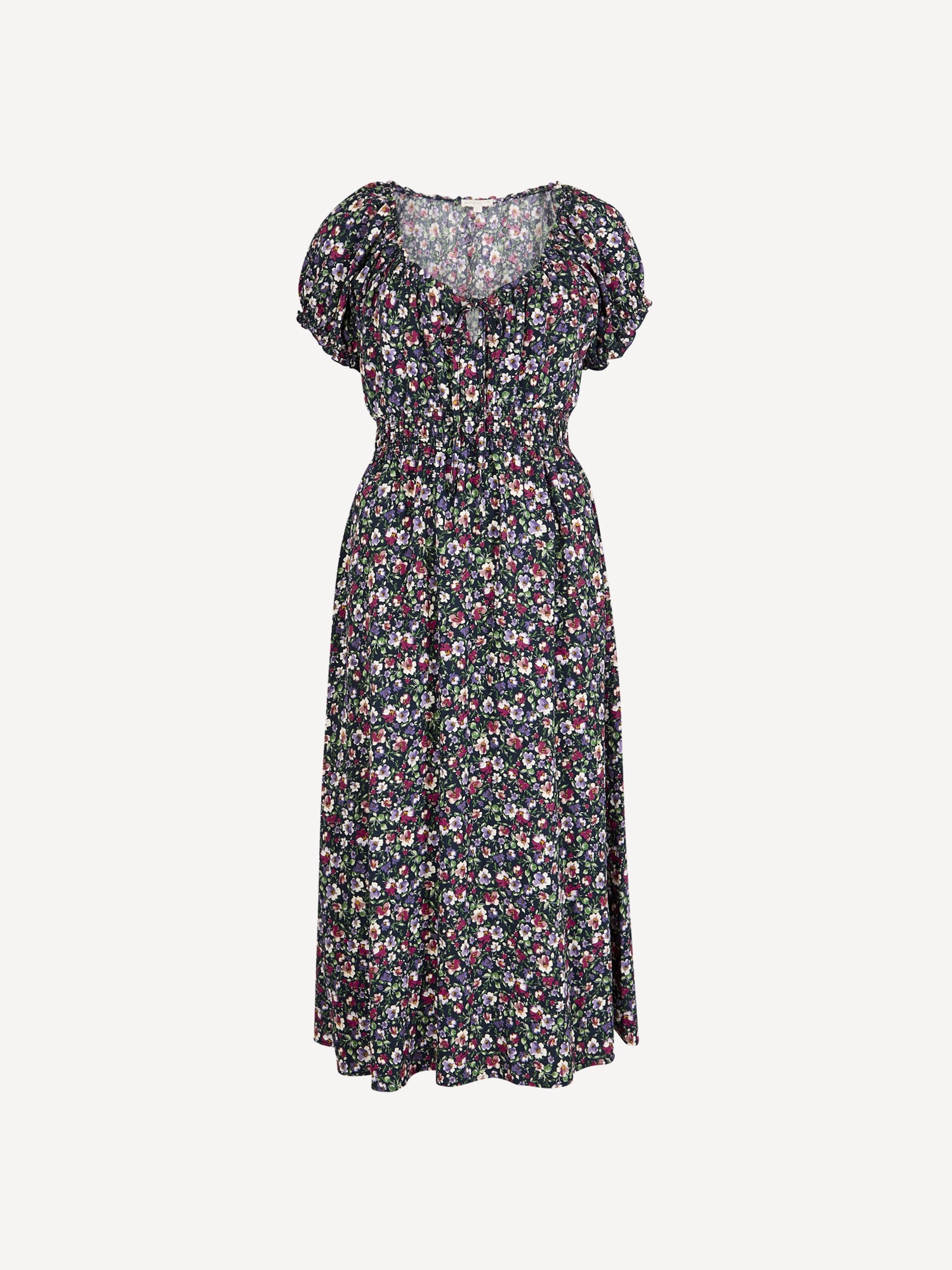 Apricot Midikleid »Midikleid« mit zierlichem Blumenmuster