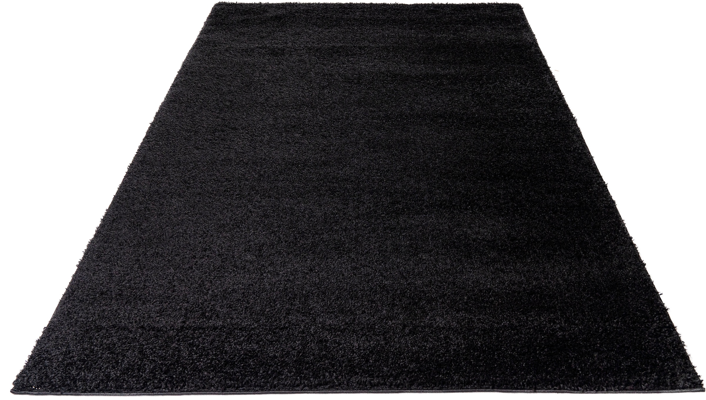 Home affaire Hochflor-Teppich »Shaggy 30«, rechteckig, 30 mm Höhe, Teppich, Uni Farben, besonders weich und kuschelig