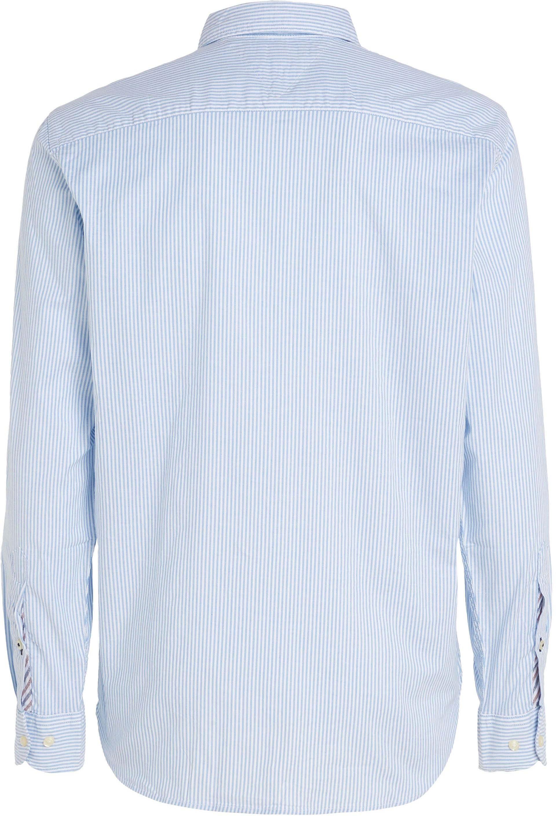 Tommy Hilfiger Langarmhemd »LA-Hemd Flex 1985 OXF STR«
