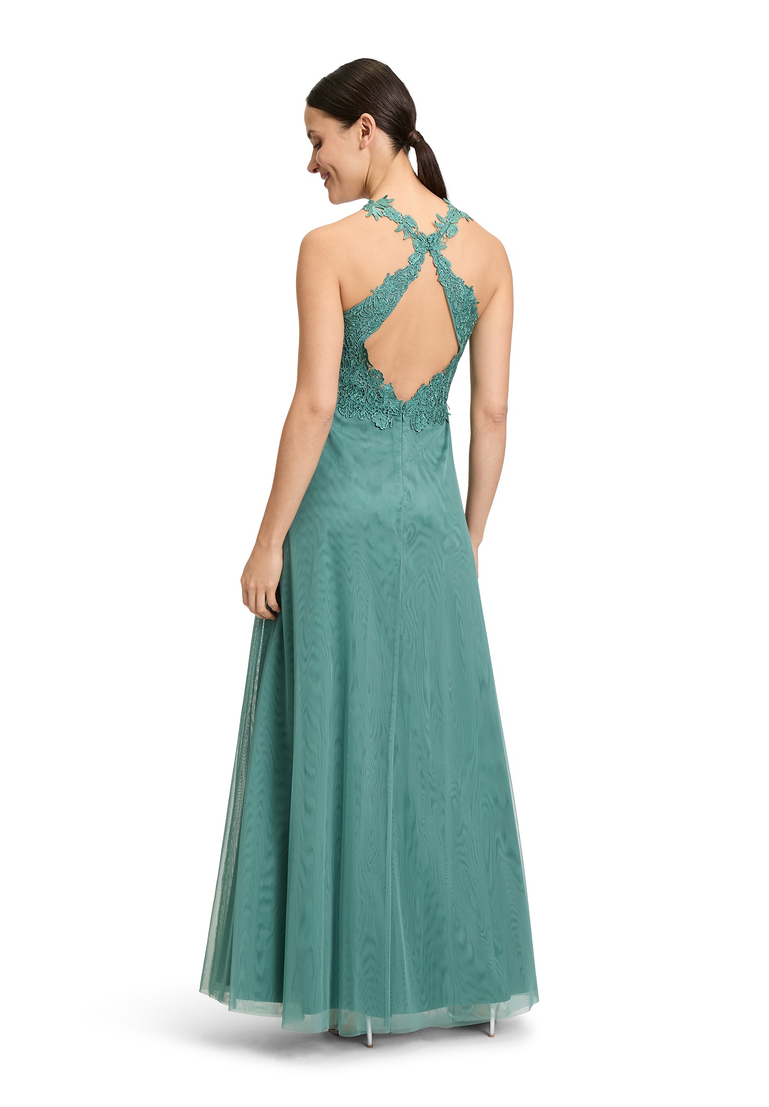 Vera Mont Abendkleid »Abiballkleid mit Spitze«