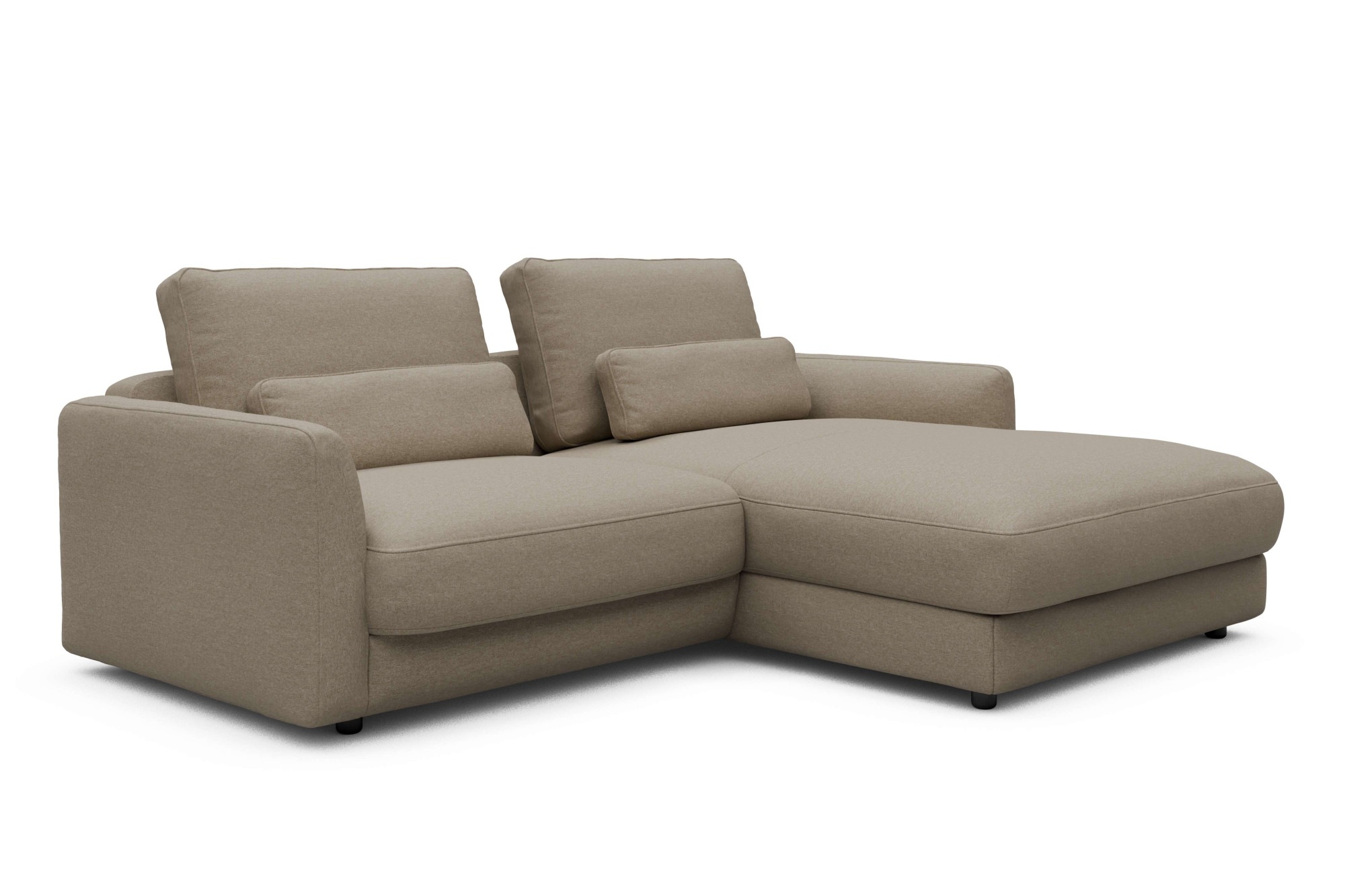 Tenksom Ecksofa »Polsterecke, L-Form, Eckcouch, mit Federkern, inkl. Kissen« legerer Sitzkomfort zum Entspannen und Verweilen