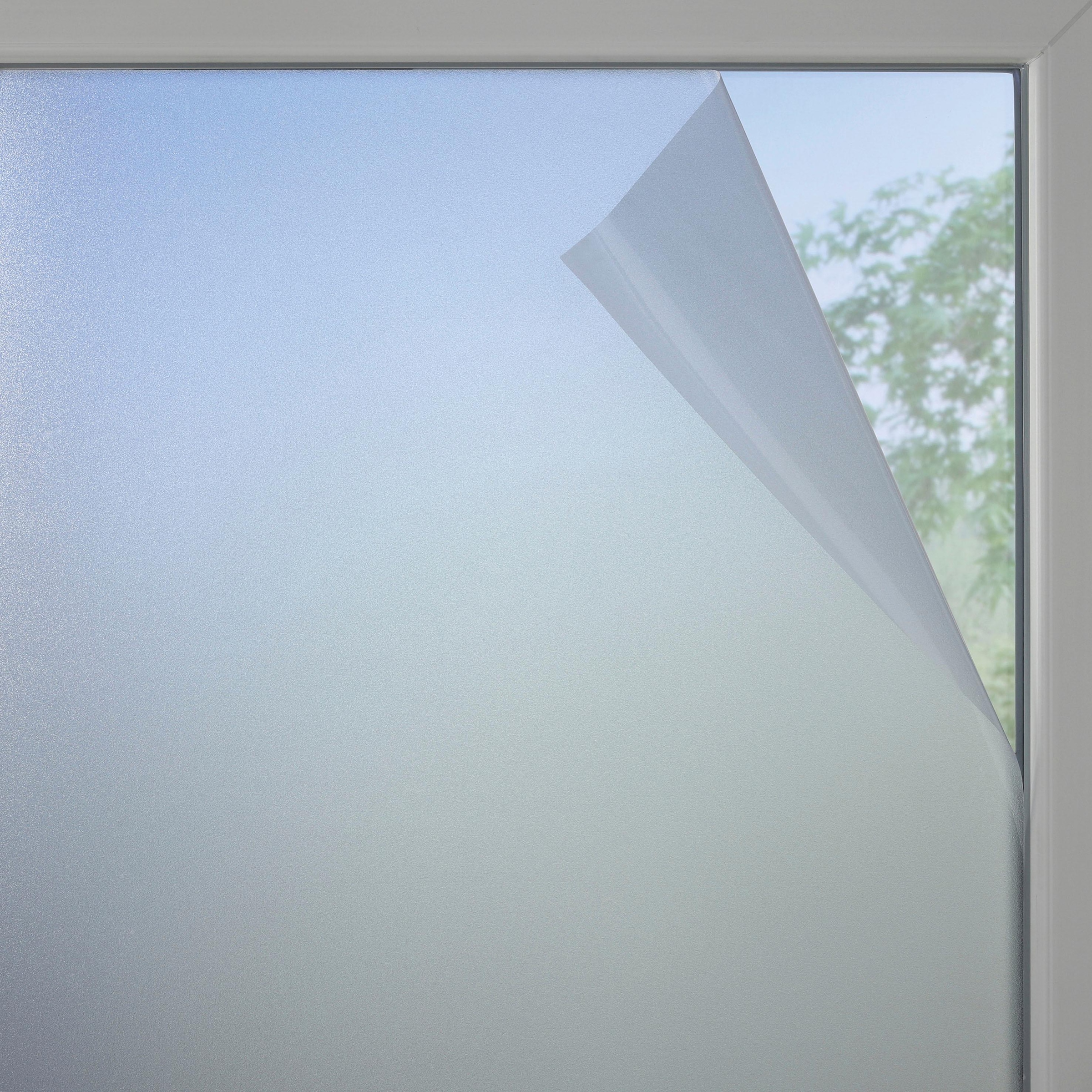 Fensterfolie, schädliches bei haftend, GARDINIA UV-Licht halbtransparent, 1 glattstatisch filtert OTTO online St.,