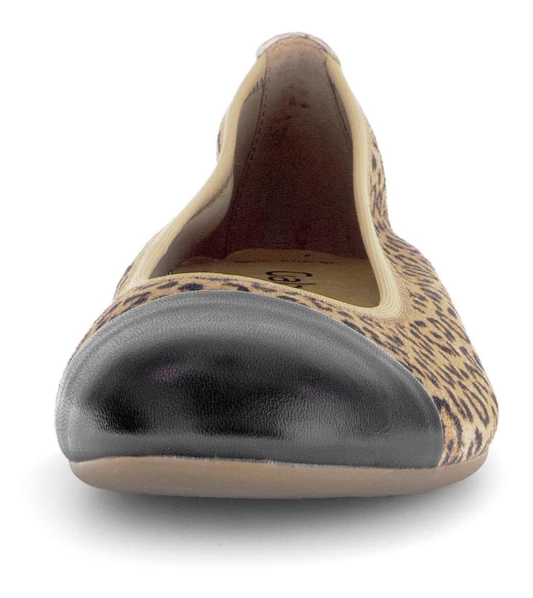 Gabor Ballerina, Blockabsatz, Schlupfschuh, Businesschuh mit Best Fitting-Ausstattung