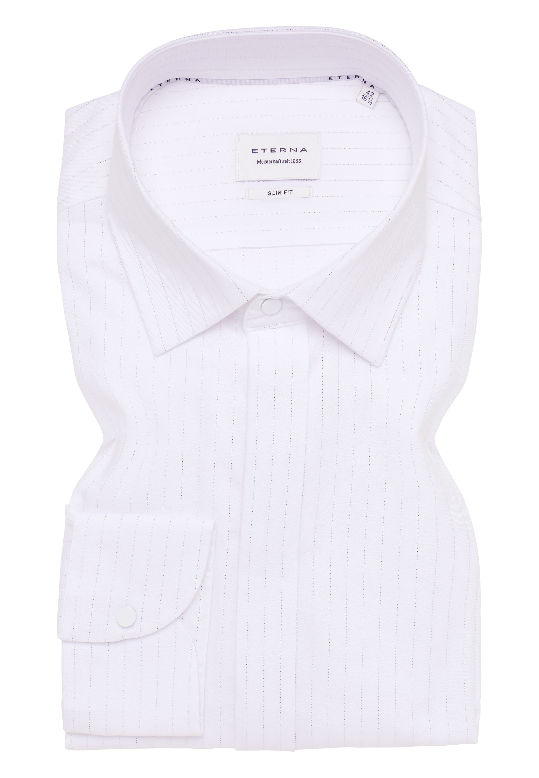 Eterna Langarmhemd »SLIM FIT«, EASY IRON (bügelleicht)