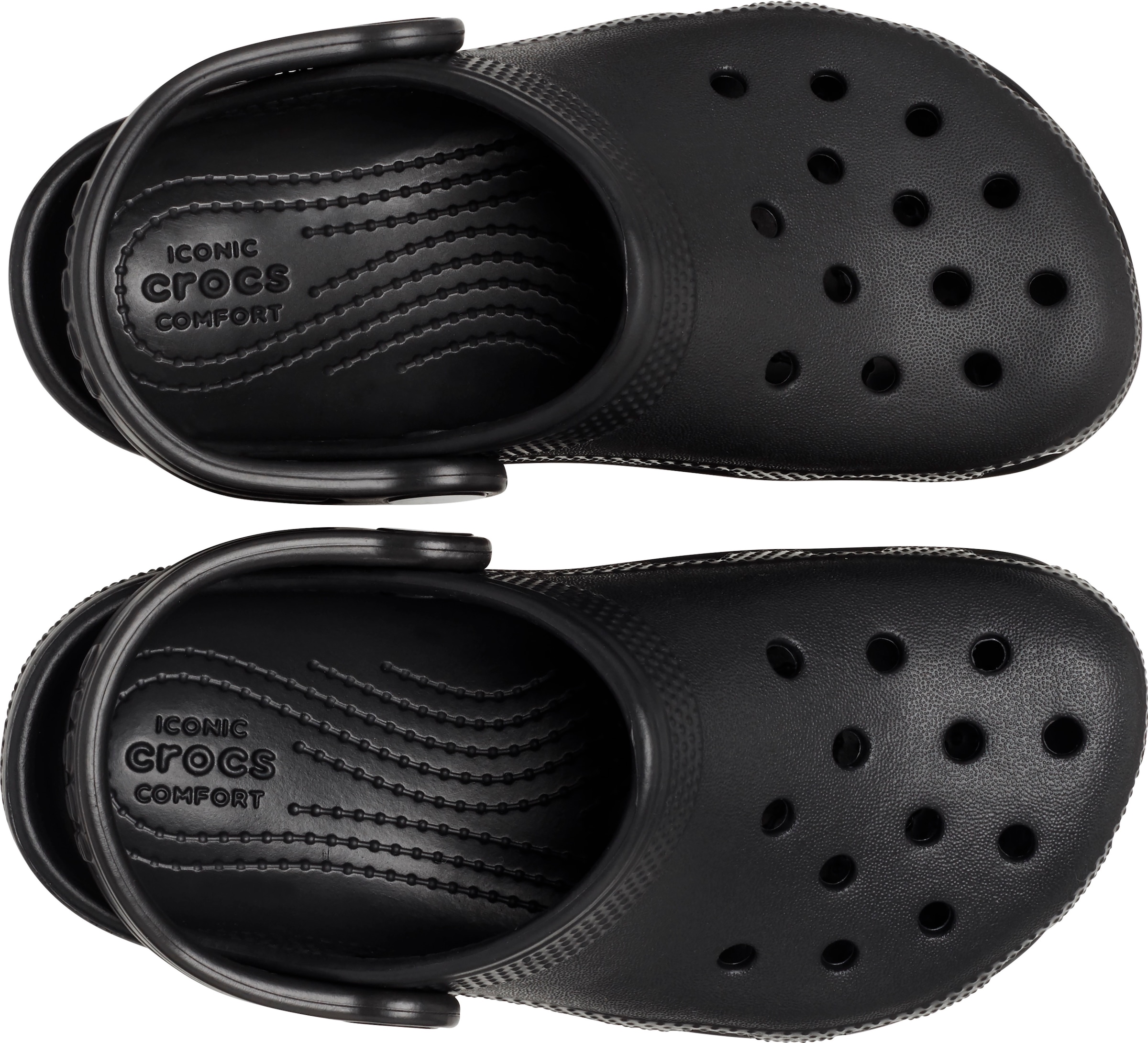 Crocs Clog »Classic Clog K«, Hausschuh, Schlappen, Sandale mit Fersenriemen