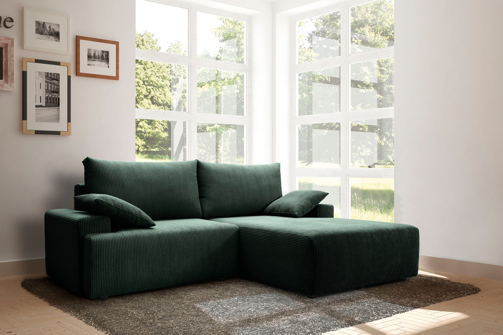 Bettfunktion und Ecksofa »Orinoko«, exxpo kaufen OTTO inklusive in - Bettkasten bei Cord-Farben verschiedenen fashion sofa