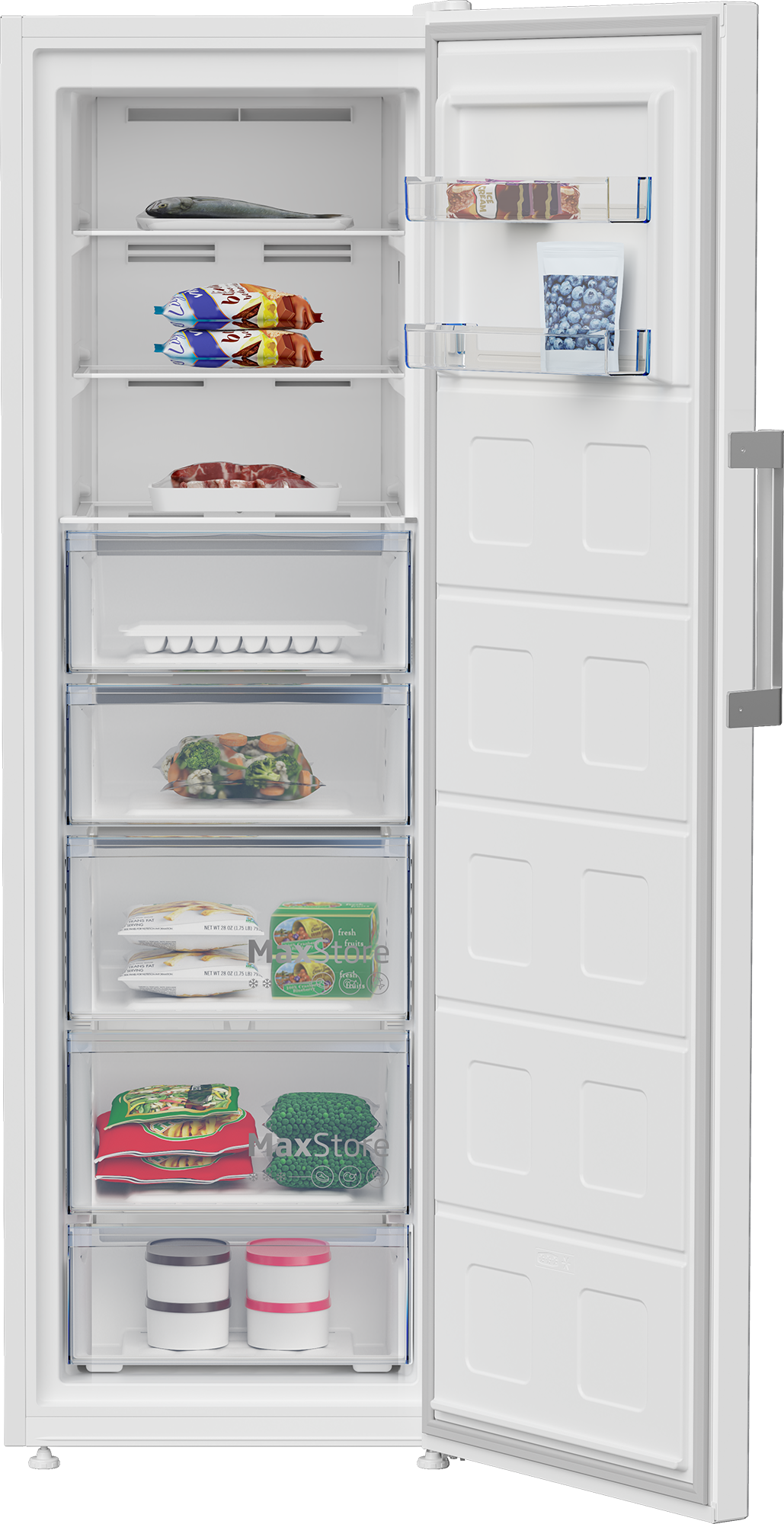 BEKO Gefrierschrank »BZ7RFNE316W«, 186,5 cm hoch, 59,7 cm breit