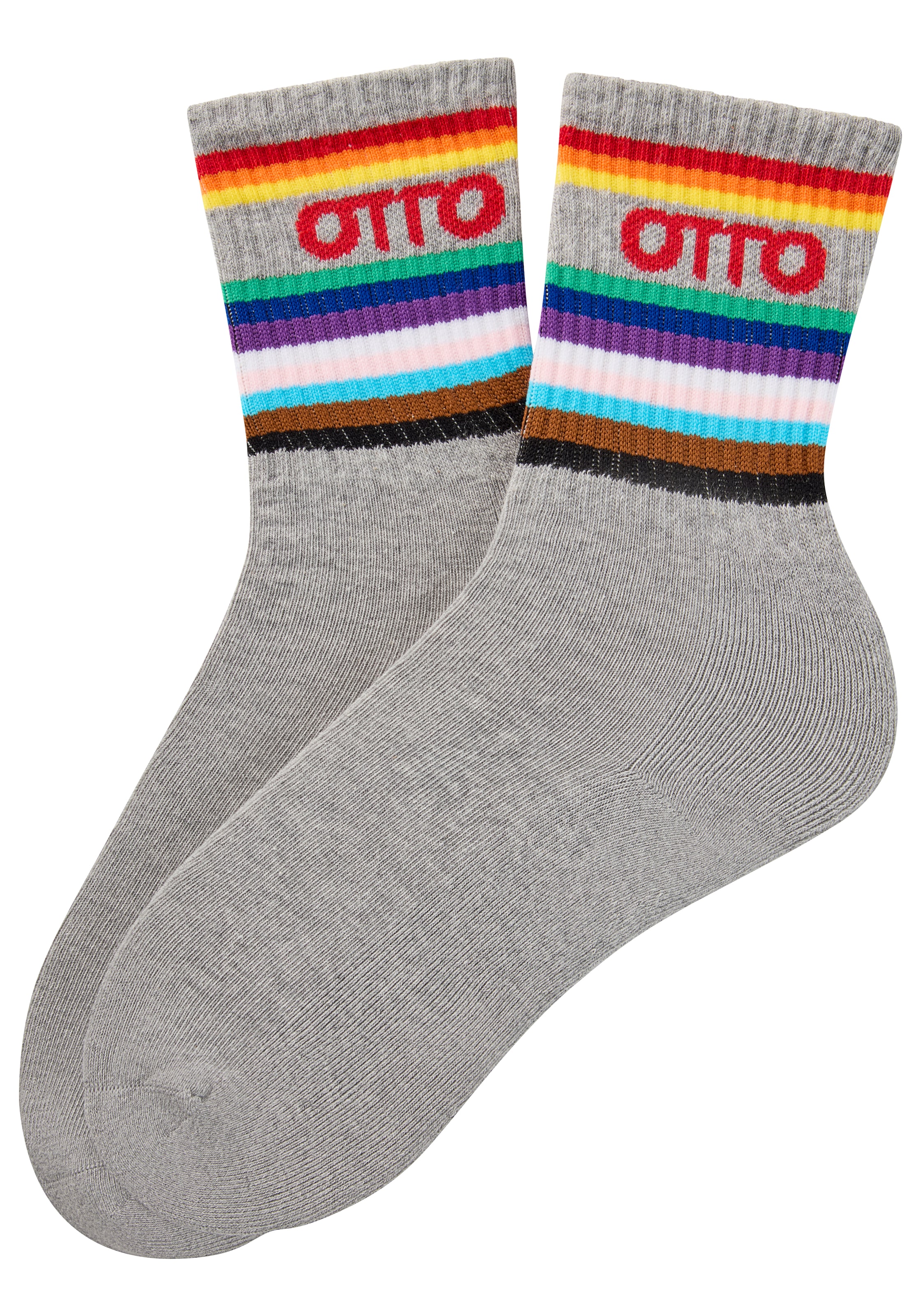 Capelli New York Socken, Limited Edition Pride-Socken mit OTTO-Logo, hochwertige softe Qualität
