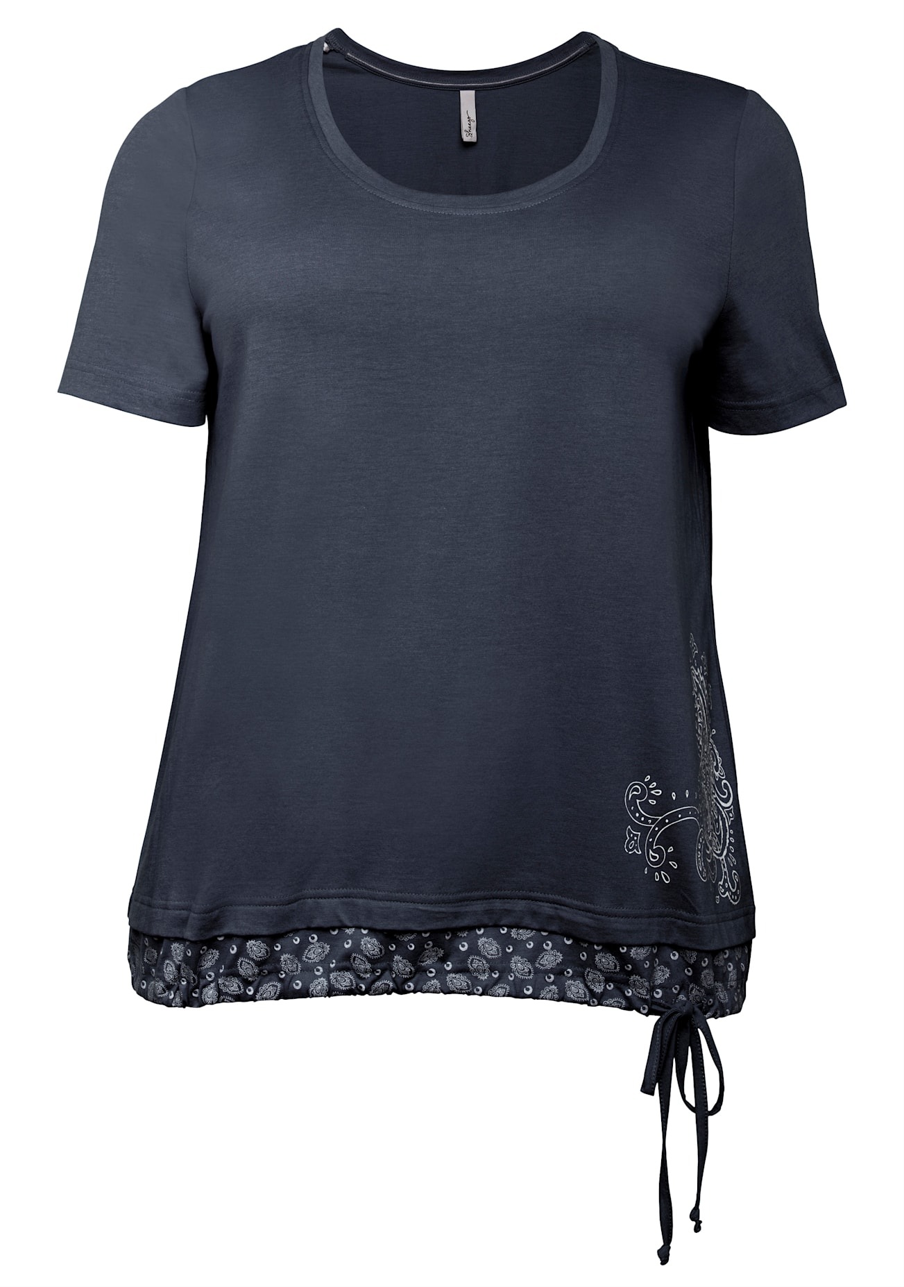 Sheego T-Shirt »T-Shirt«, (1 tlg.)