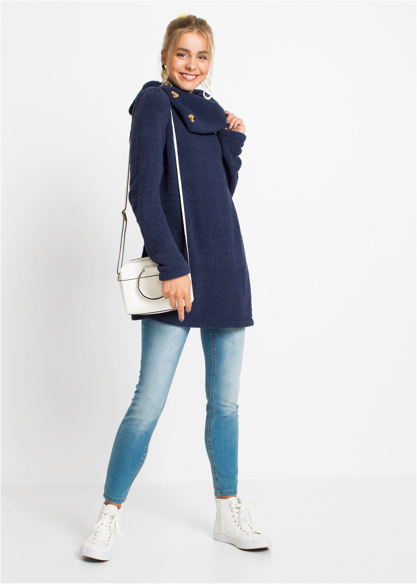 bonprix Longpullover »Longpullover« Longpullover