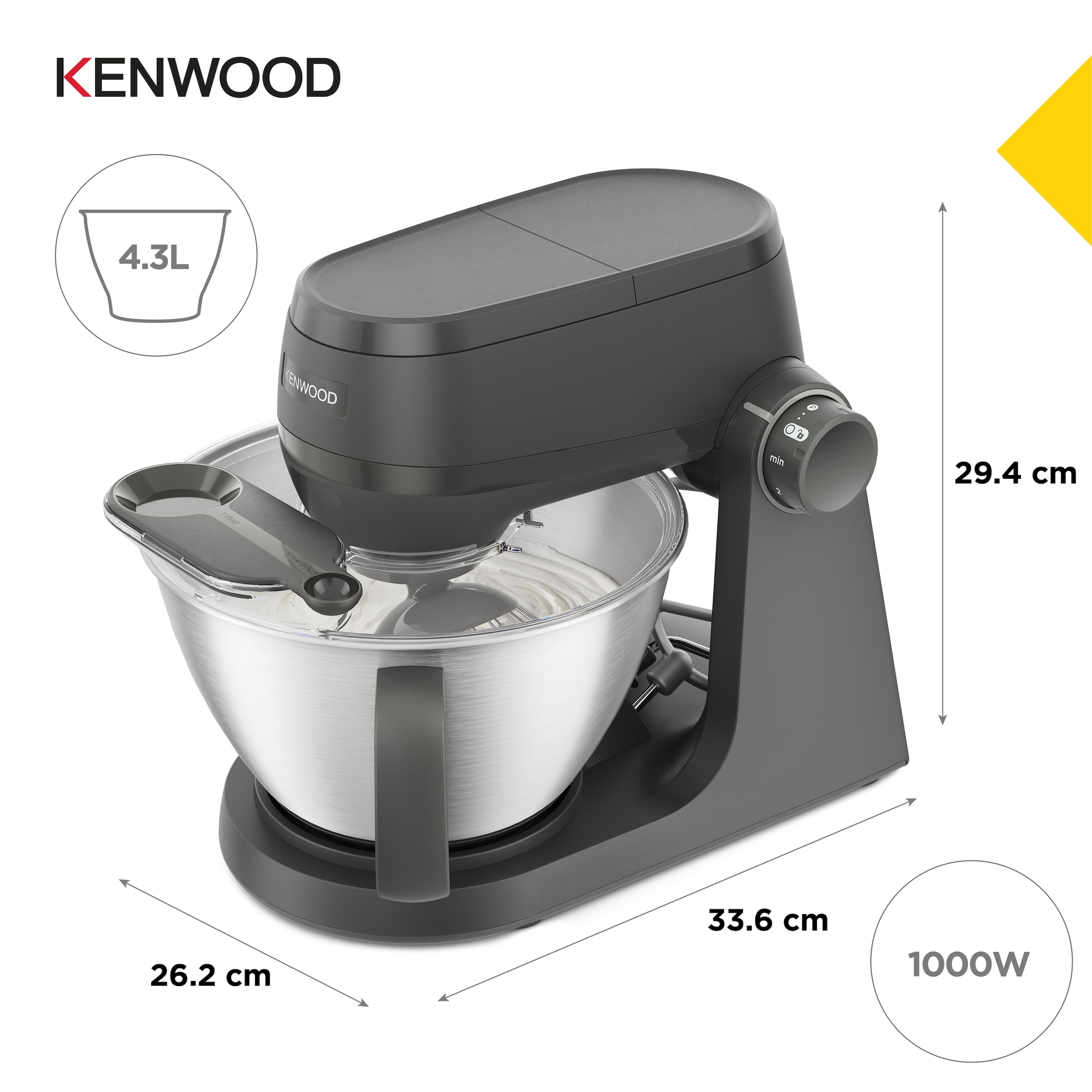 Kenwood Küchenmaschine »Multi Tasker KHC30.070GY«