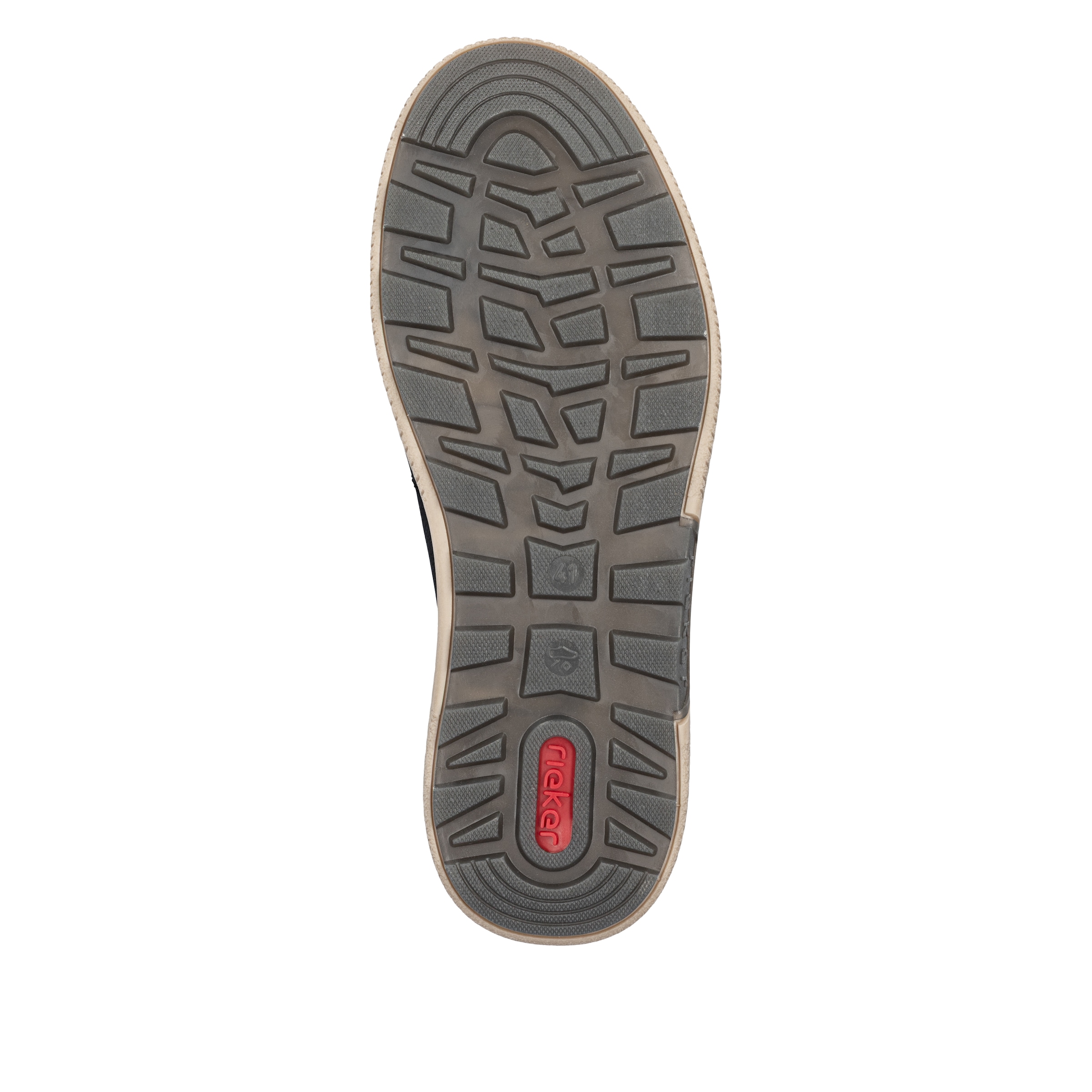 Rieker Sneaker  Halbschuh, Schnürschuh, Casual Sneaker mit weichem Schaftrand, TEX