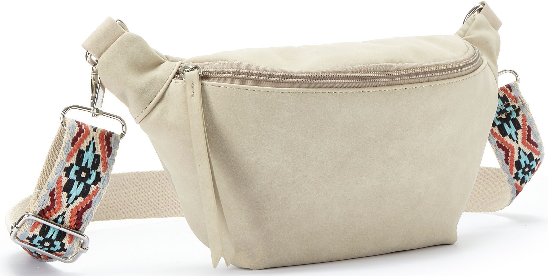 Vivance Bauchtasche »Umhängetasche, Hüfttasche«, Crossbody-Bag, Gürteltasche, austauschbarer Schulterriemen VEGAN