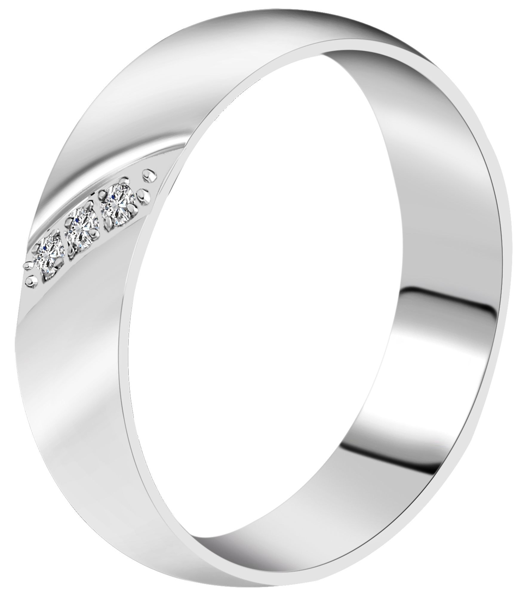 Adelia´s Fingerring »Damen Ring aus Edelstahl mit Strass Steinchen«