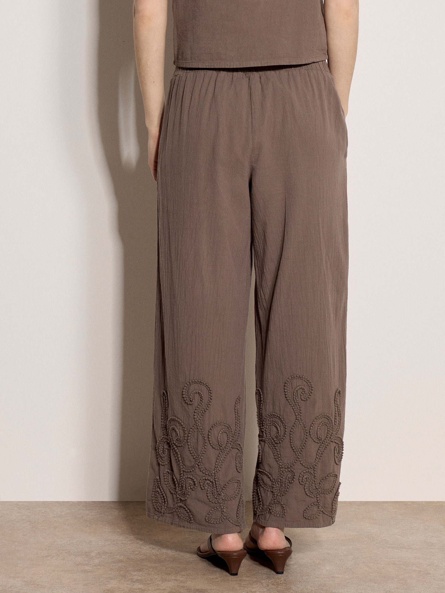 Apricot Marlene-Hose »Hose«  Stickerei