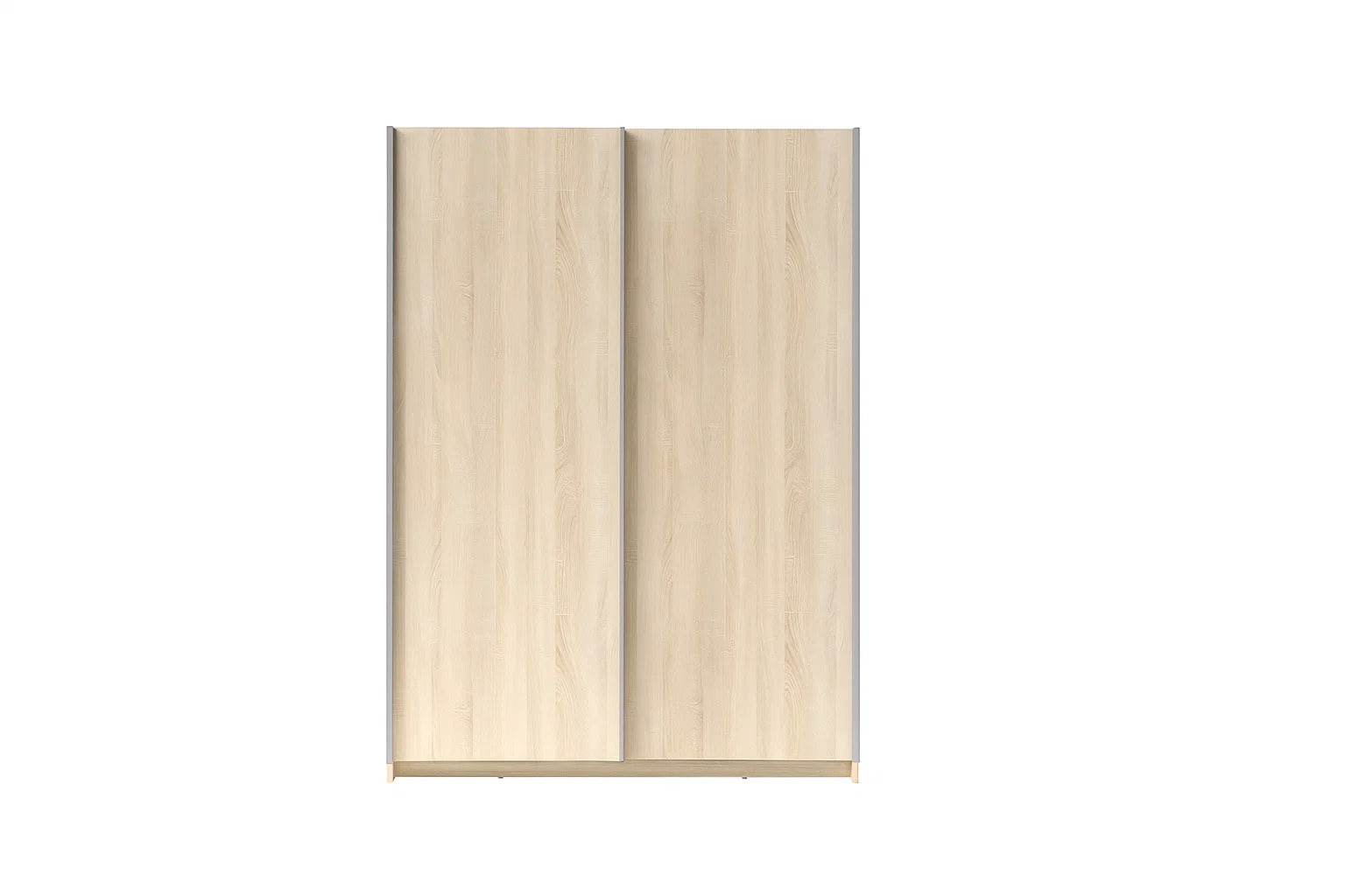 Home affaire Kleiderschrank »GRETCHEN Schiebetürenschrank mit 5 Fächer und Kleiderstange« Garderobe mit 2 Schwebetüren, Maße B/T/H: 150,6/2/198,5 cm