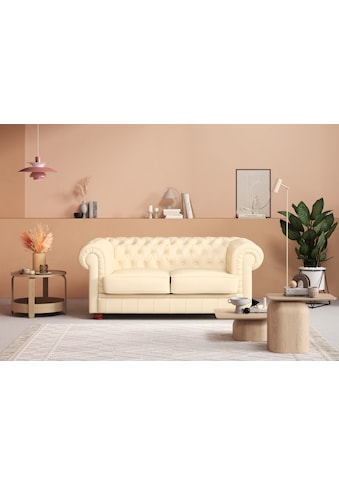 Max Winzer® Chesterfield-Sofa »Kent«, 2-Sitzer mit edler Knopfheftung, Breite 175 cm kaufen